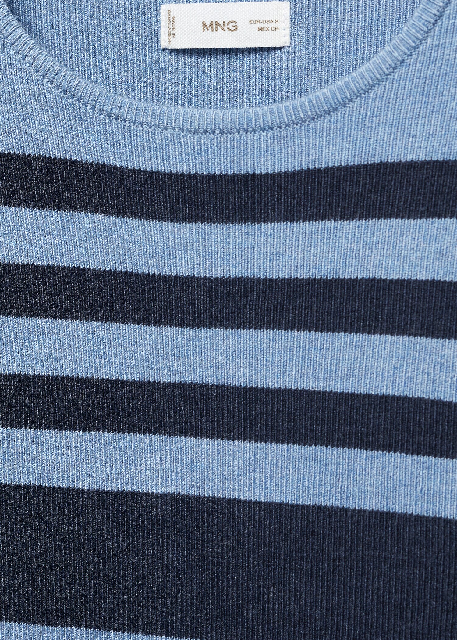 Knit striped sweater - Details of the article 8