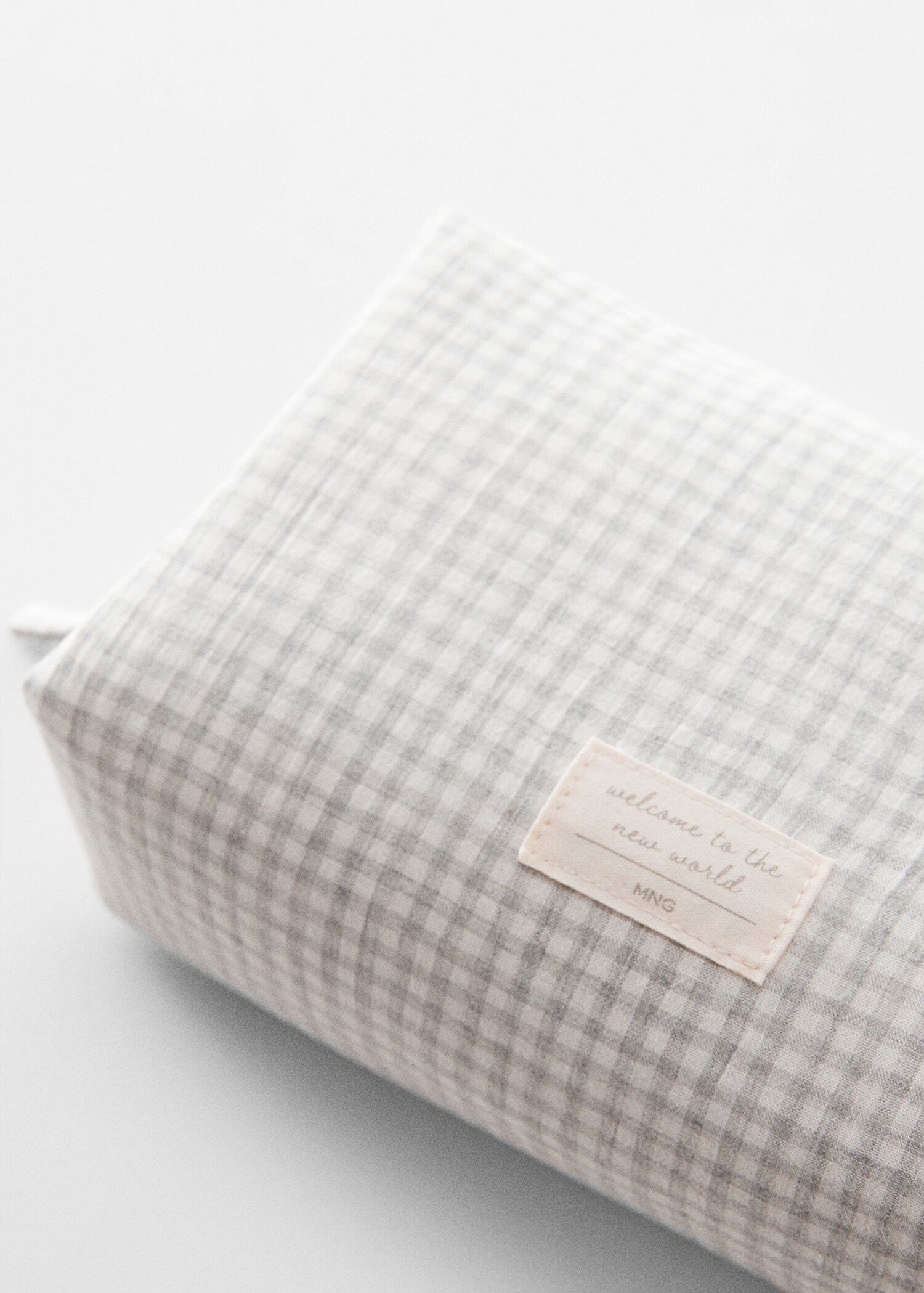 Pochette cosmétique à carreaux vichy - Détail de l'article 1