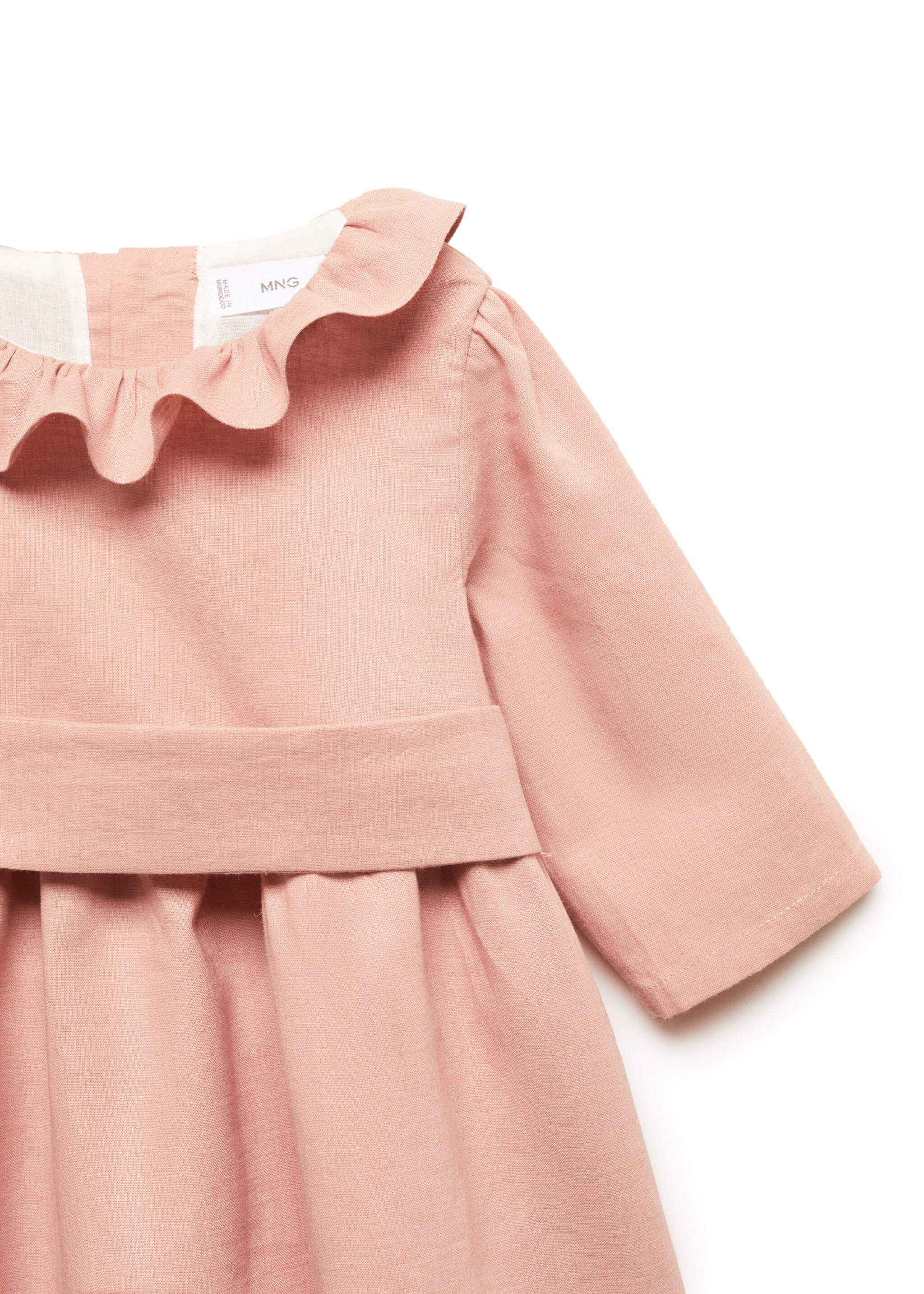 Baby doll neck dress - Details of the article 8
