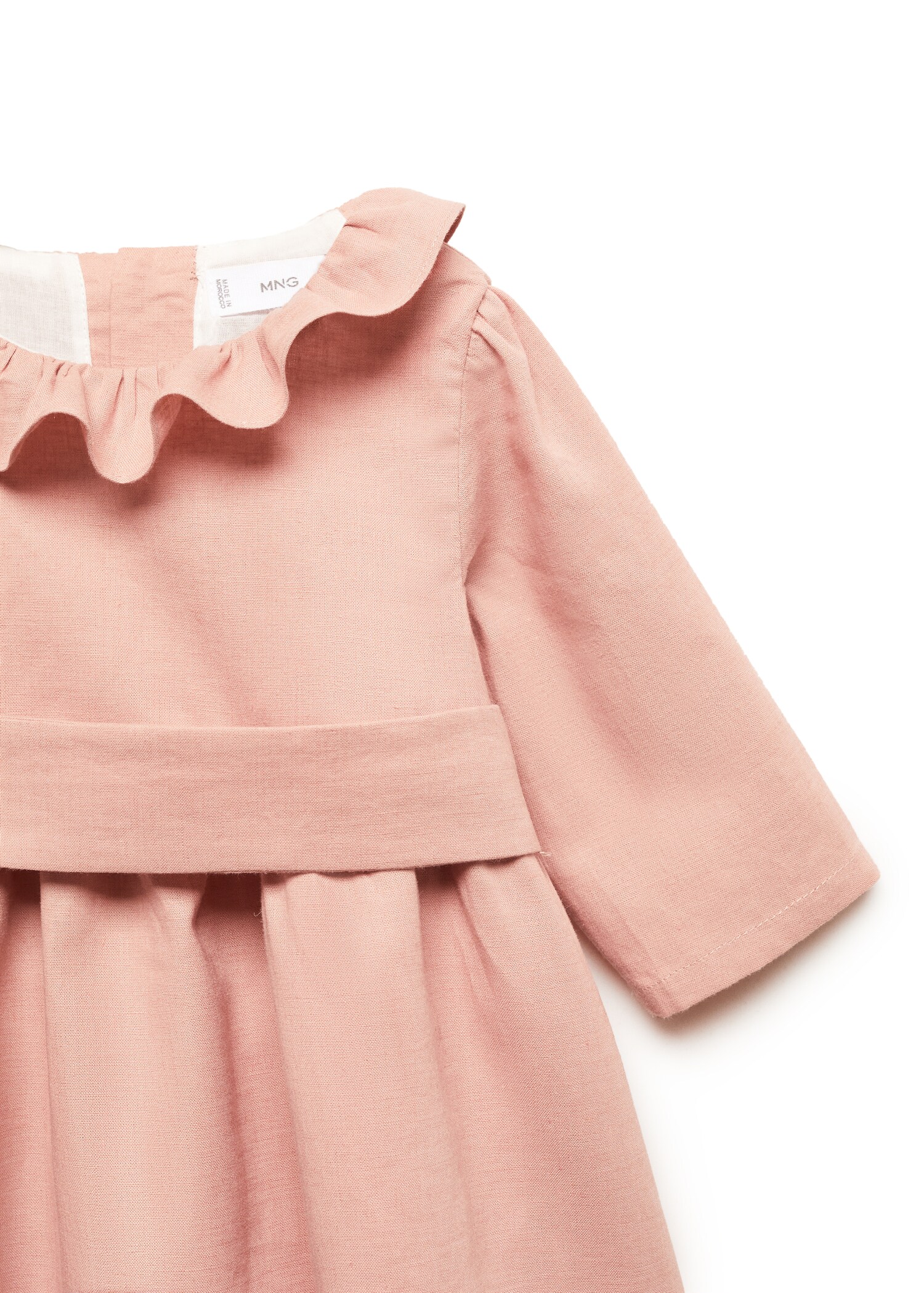 Baby doll neck dress - Details of the article 8