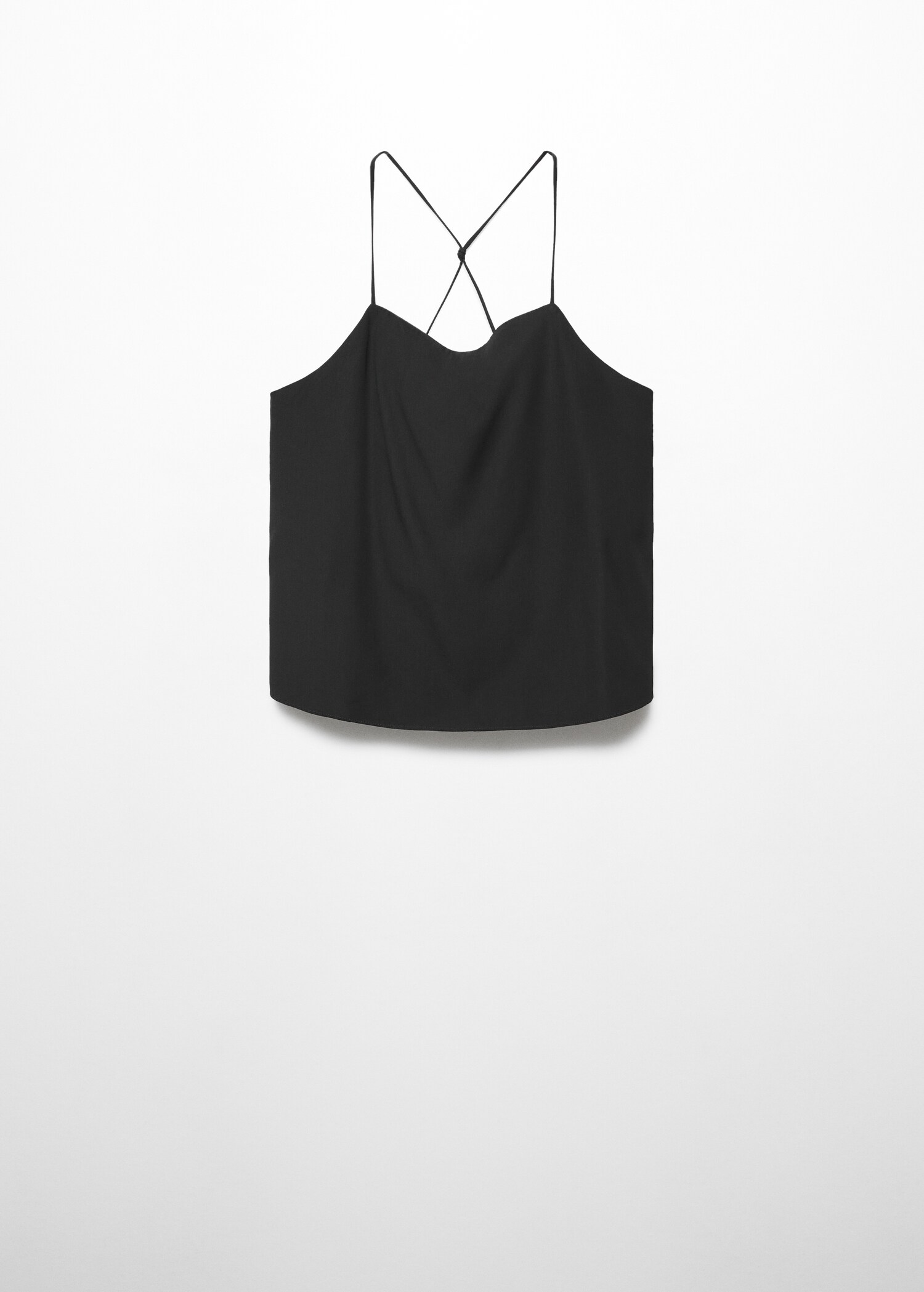Top s překříženými ramínky - Zboží bez modelu