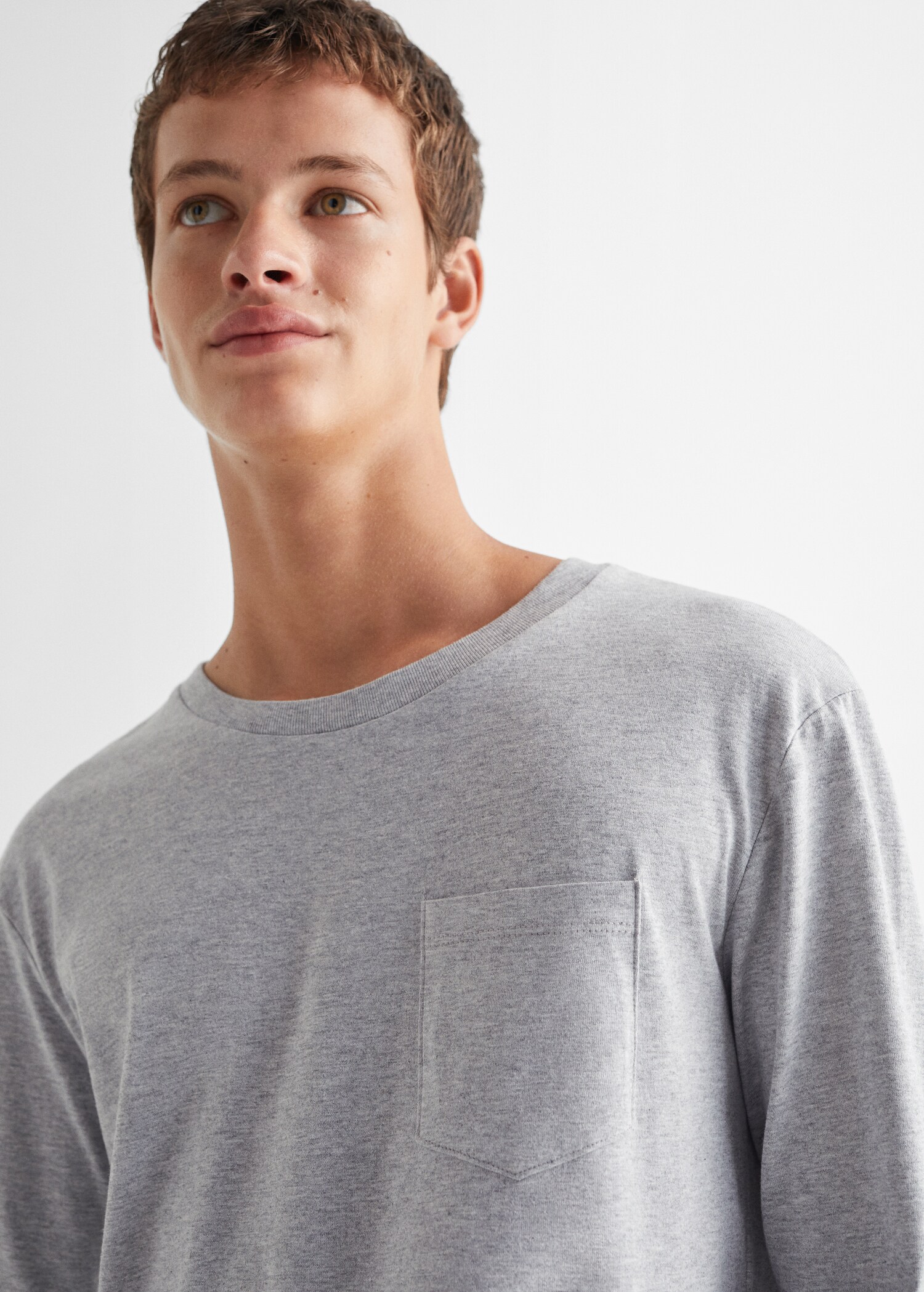 Two-pieces check long pyjamas - Details of the article 1