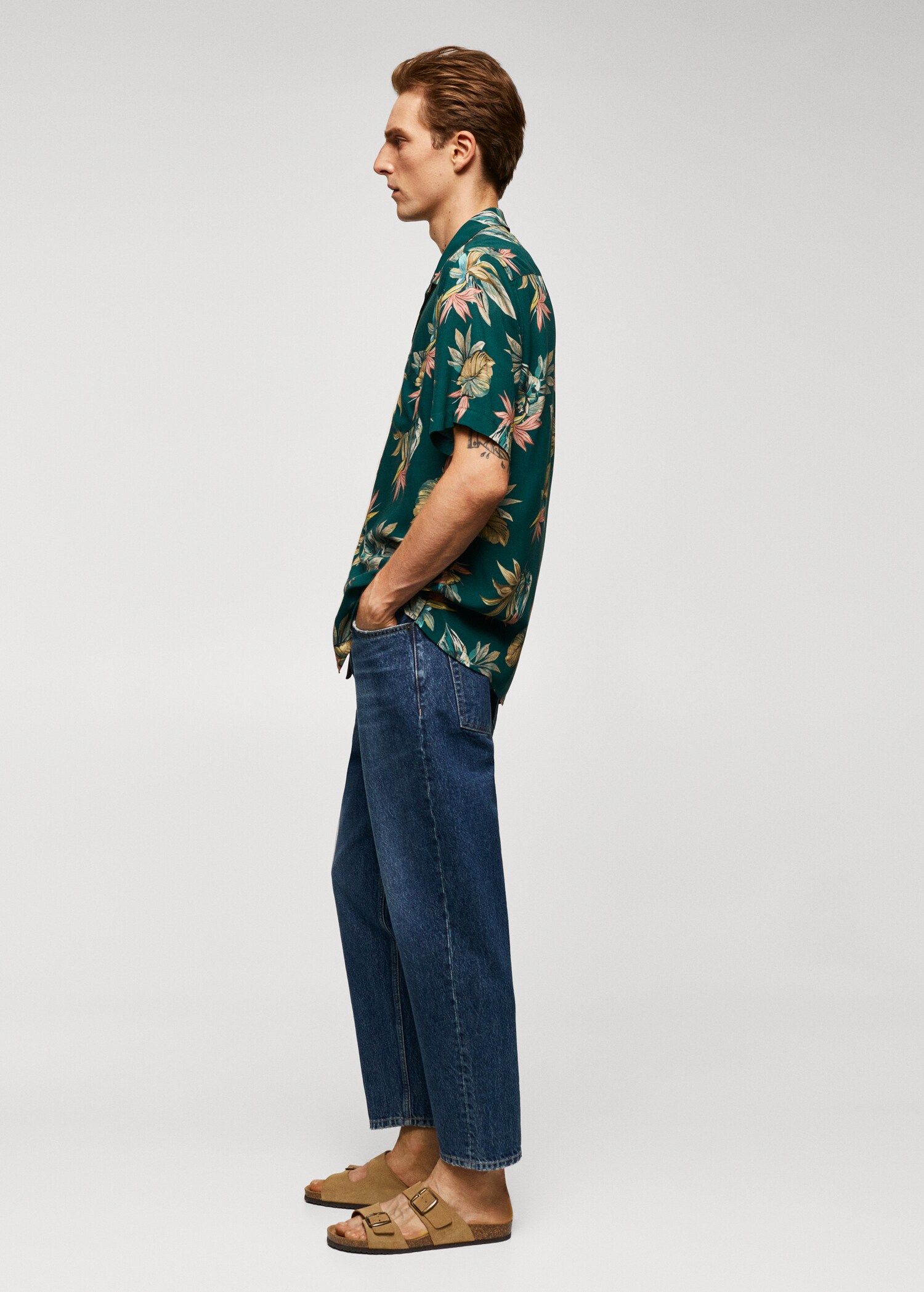 Hawaiimönstrad regular fit-skjorta - Detaljer om artikeln 2