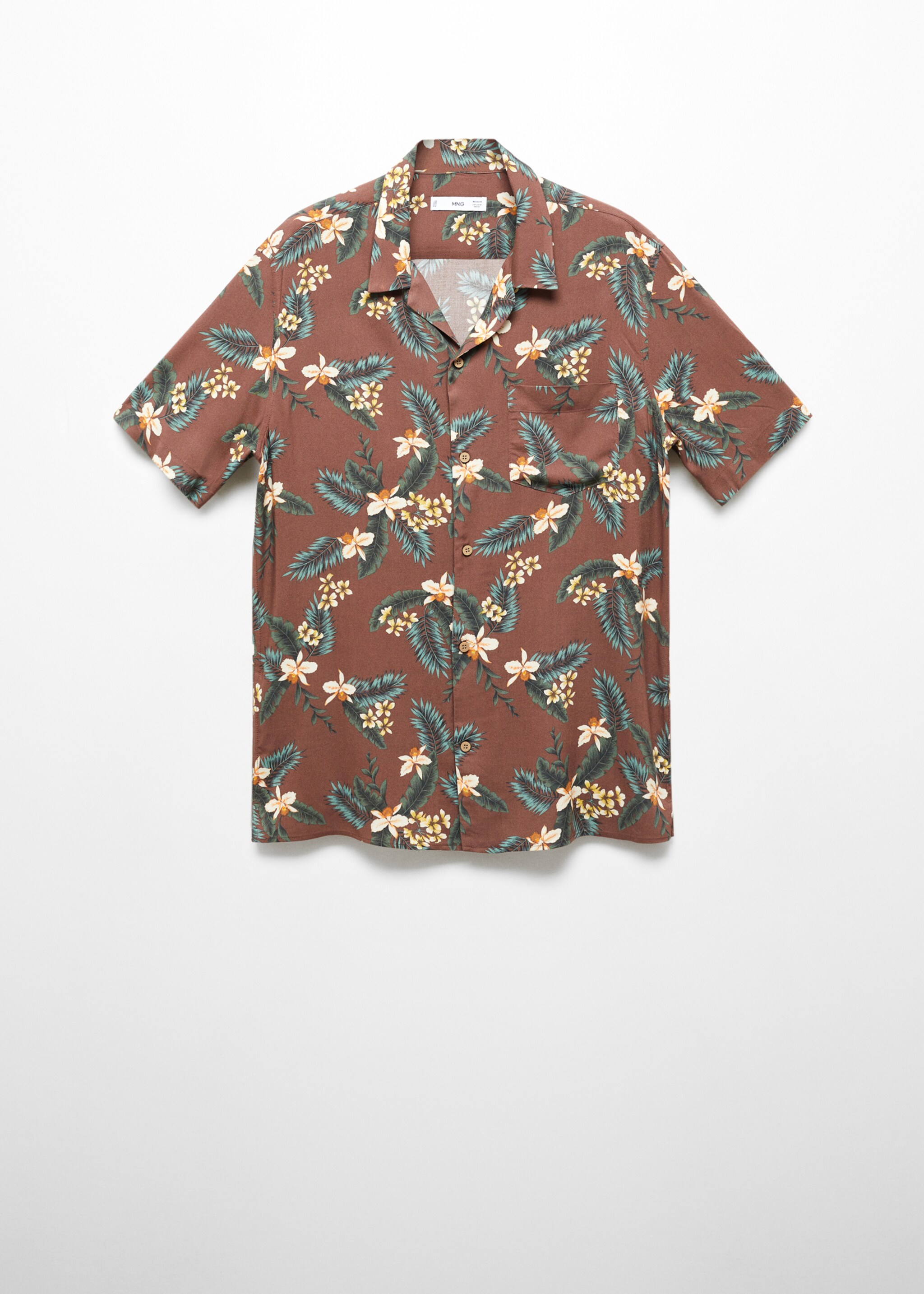 Chemise regular-fit en imprimé hawaïen - Article sans modèle