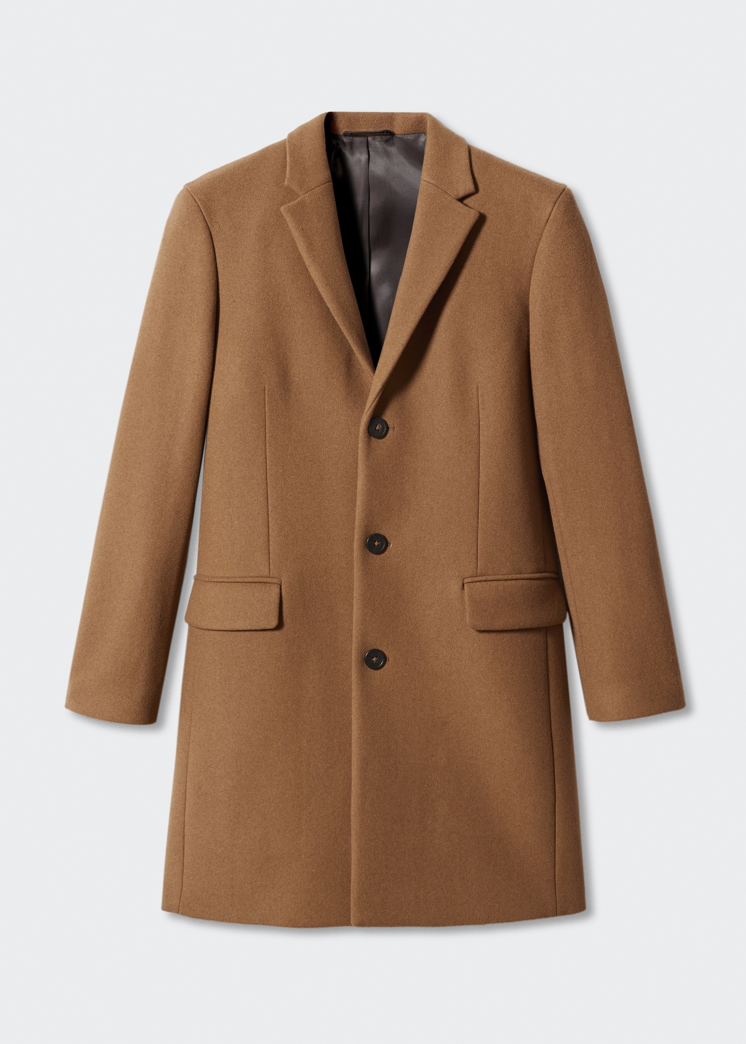 Wool Cashmere Uniqlo Overcoat Mens Long Recycled Wool Coat Men