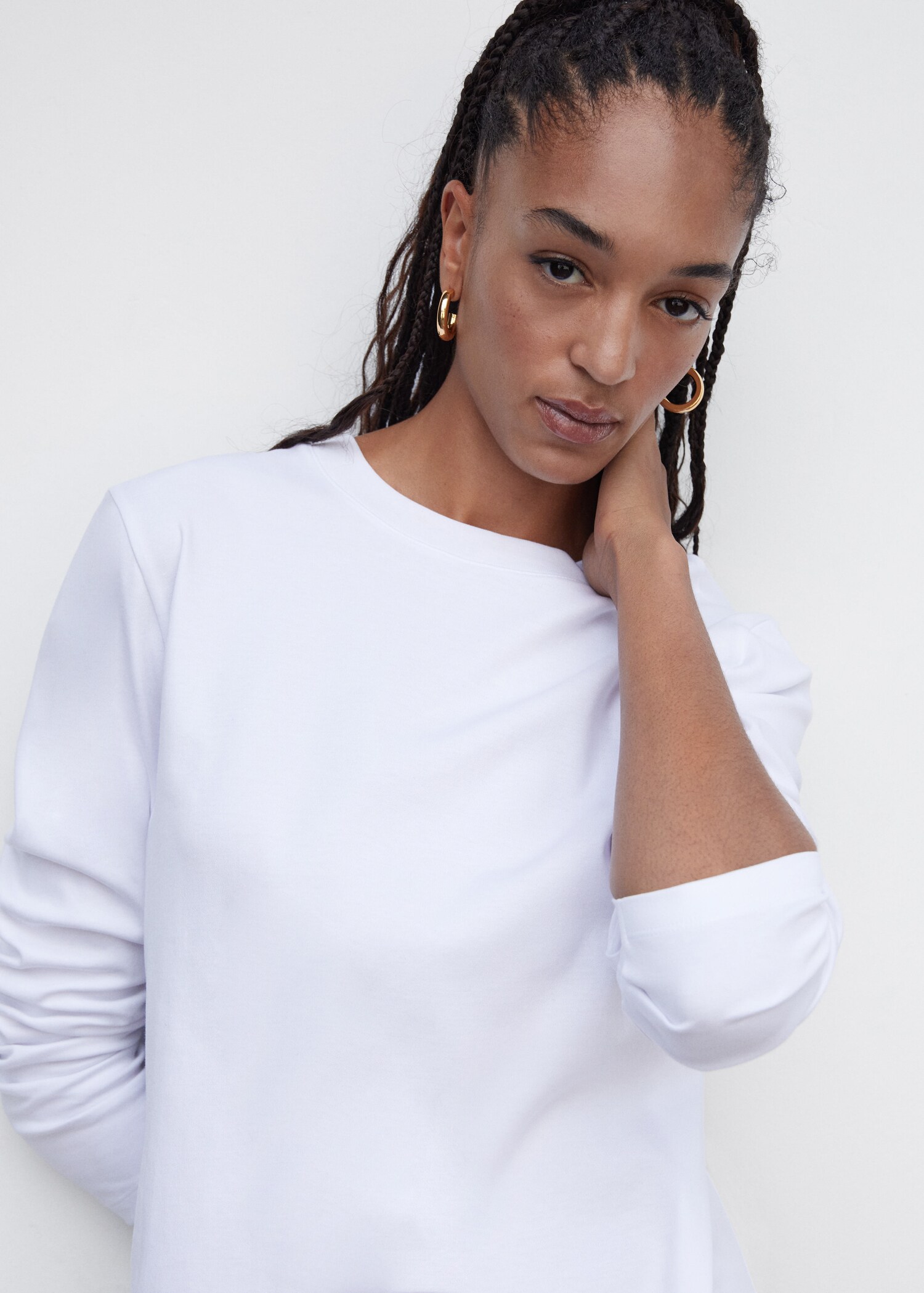 Premium cotton t-shirt - Details of the article 1