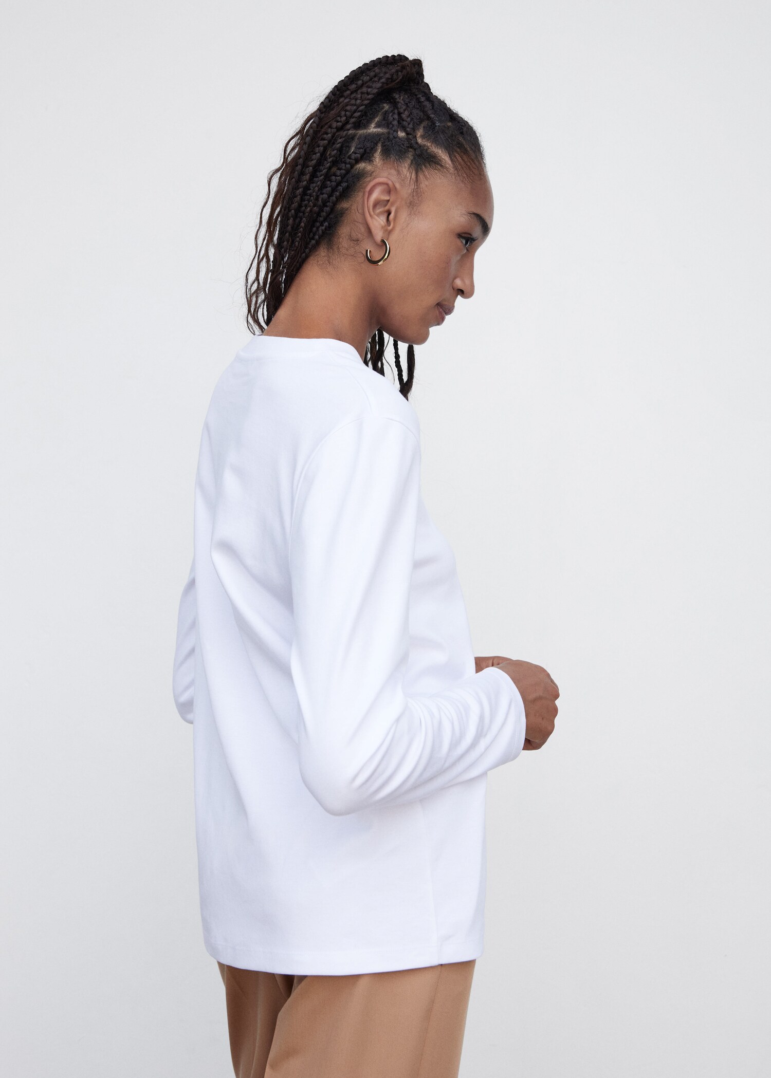 Premium cotton t-shirt - Reverse of the article