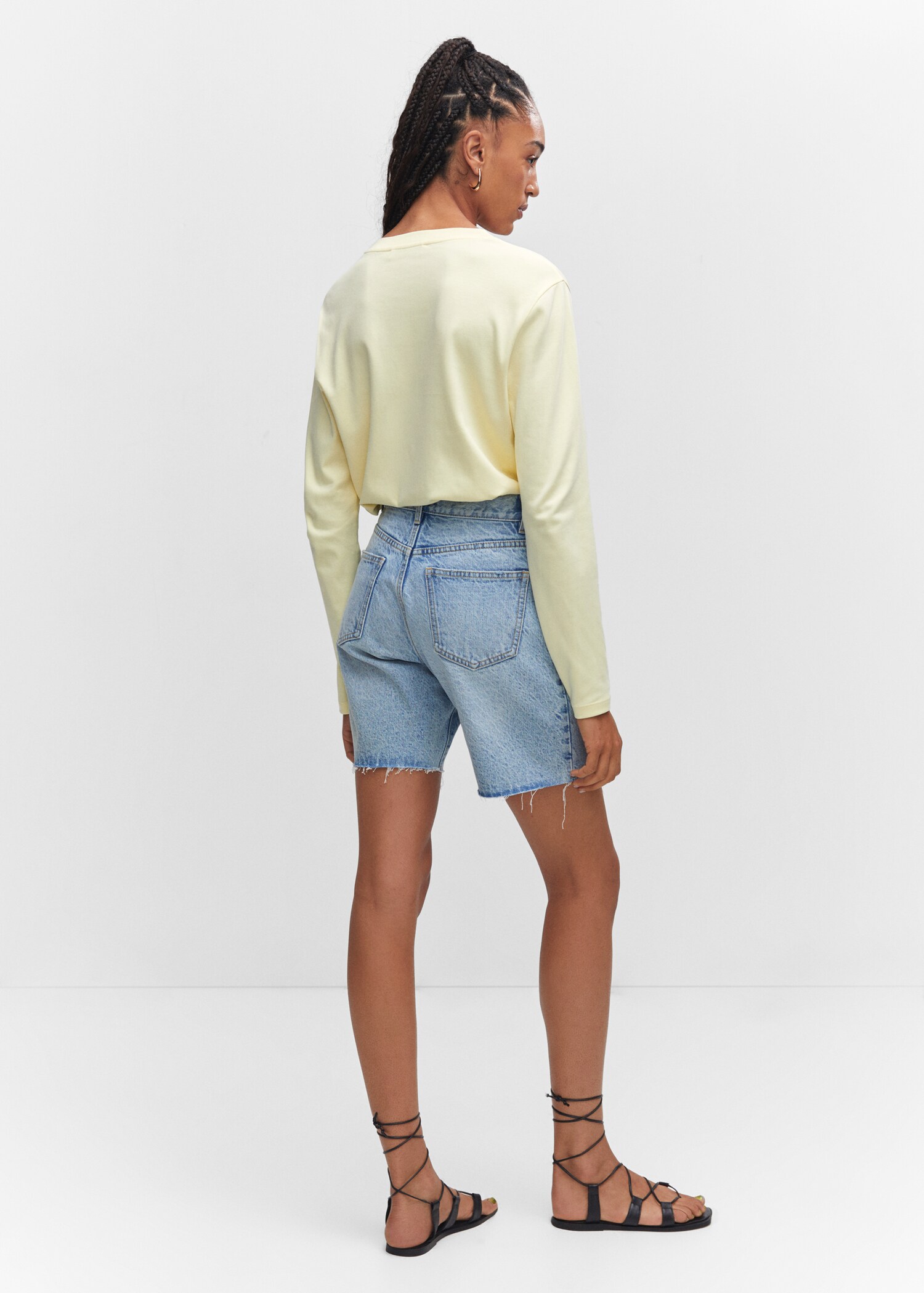 Premium cotton t-shirt - Reverse of the article