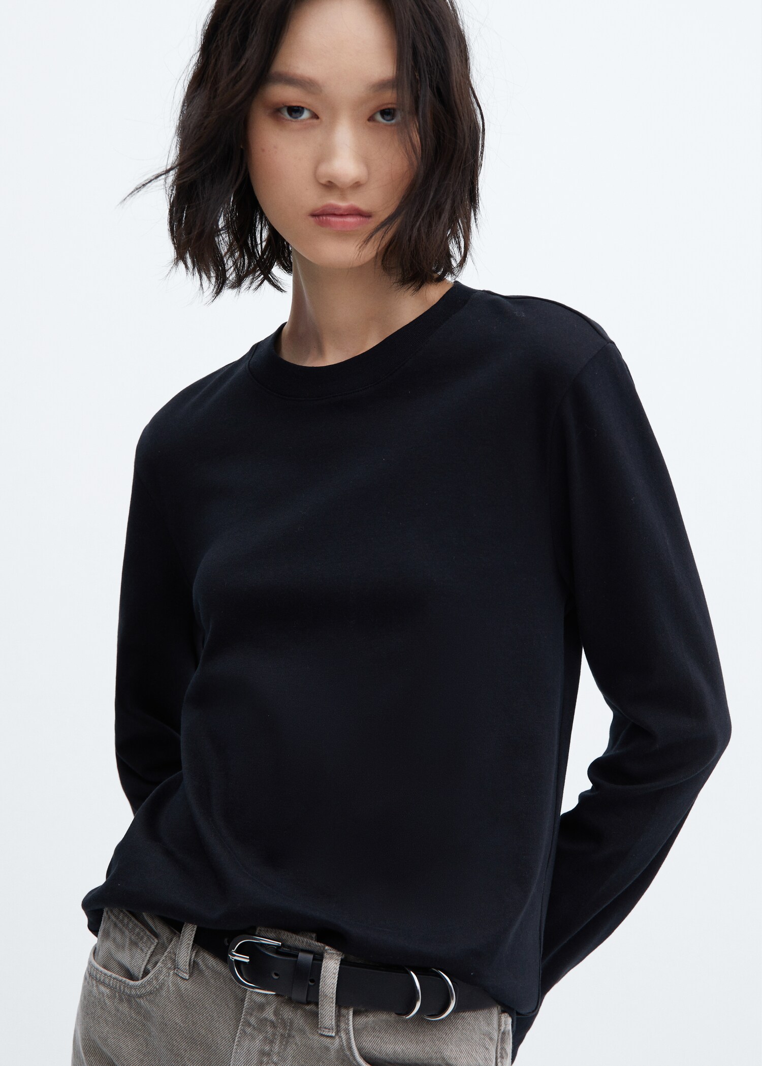 Premium cotton t-shirt - Details of the article 1