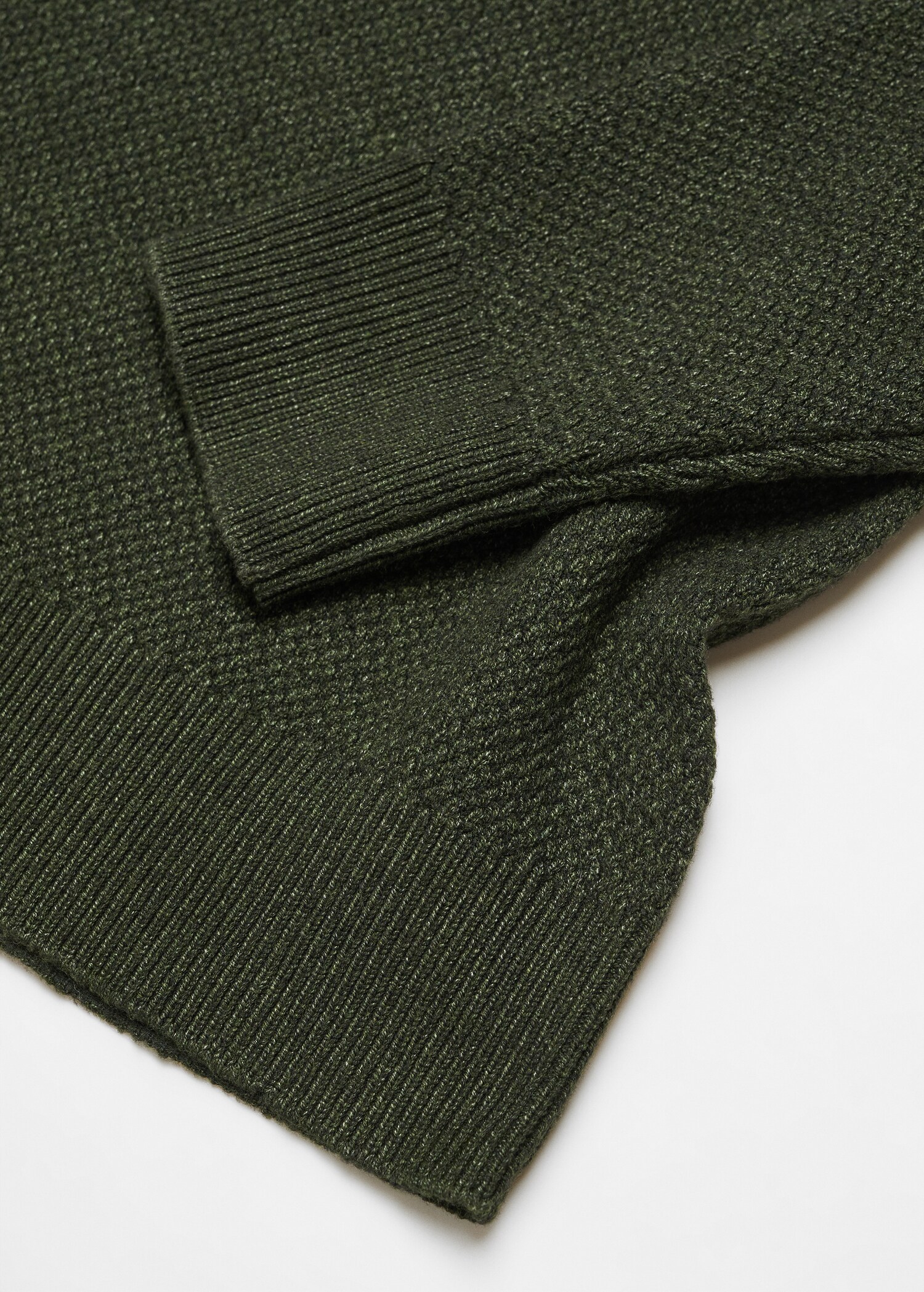 Jersey trenzado cuello vuelto - Detalle del artículo 8