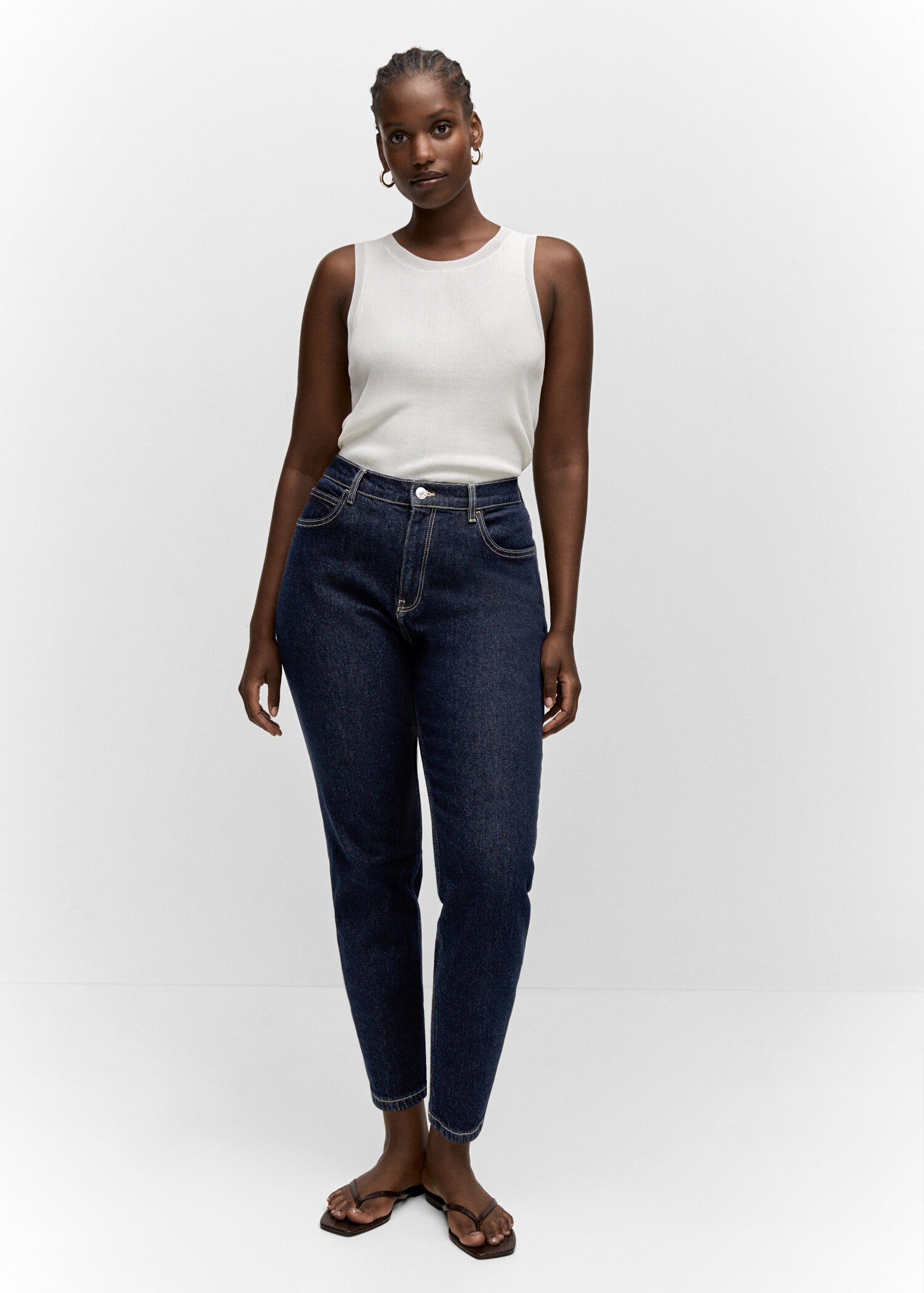 Comfort-Jeans mit hohem Bund Newmom - Detail des Artikels 3