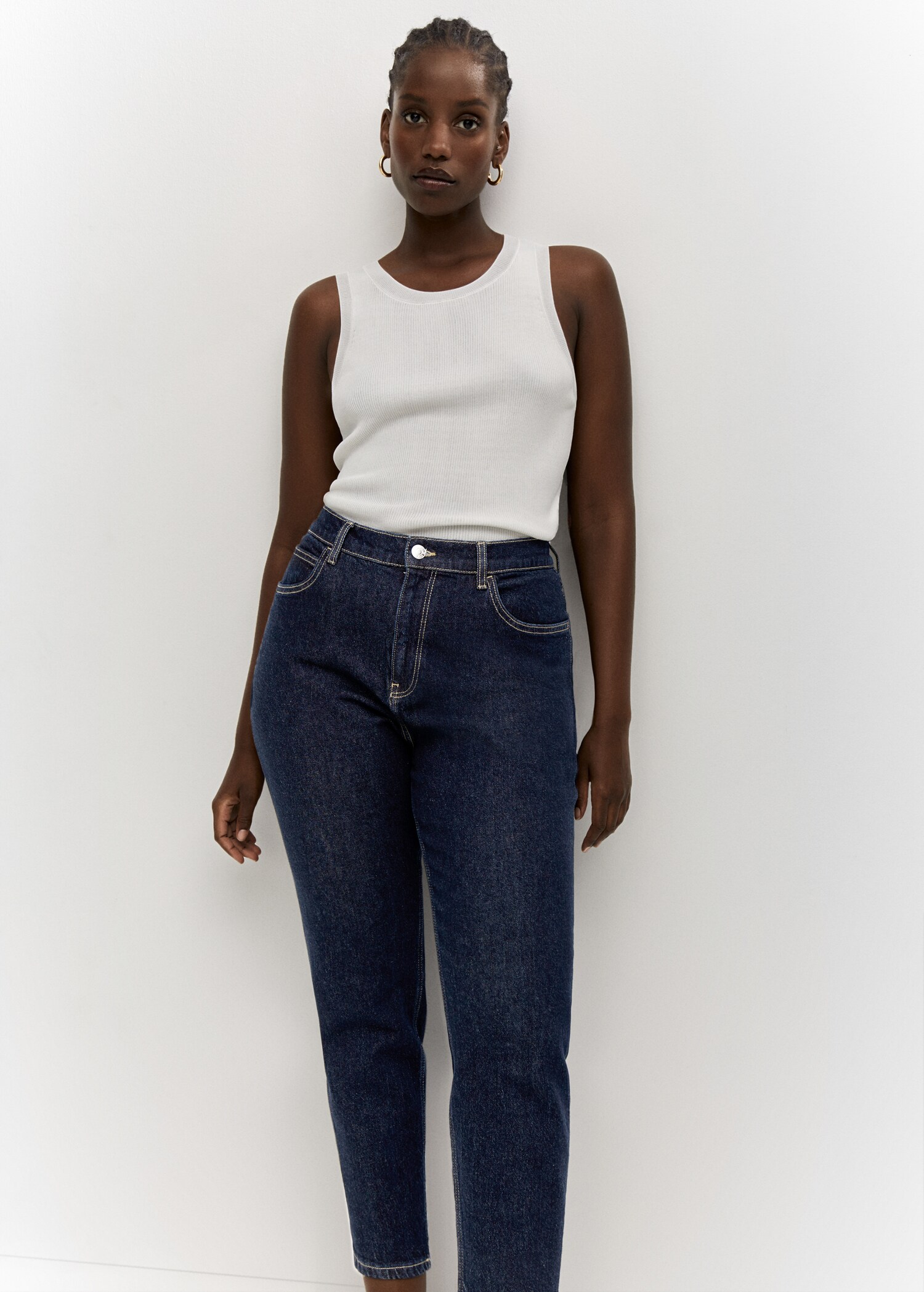 Comfort-Jeans mit hohem Bund Newmom - Detail des Artikels 4
