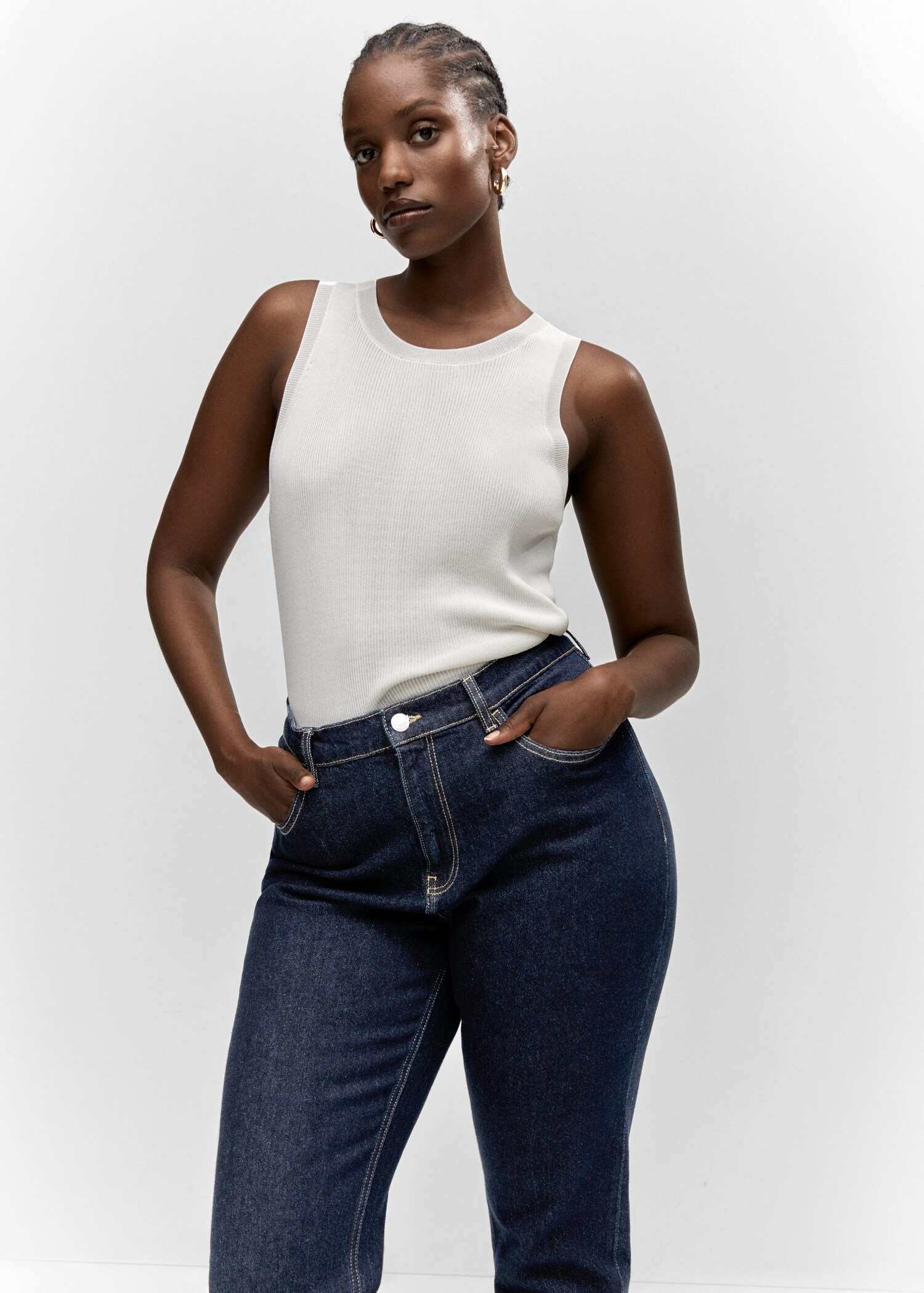 Comfort-Jeans mit hohem Bund Newmom - Detail des Artikels 5