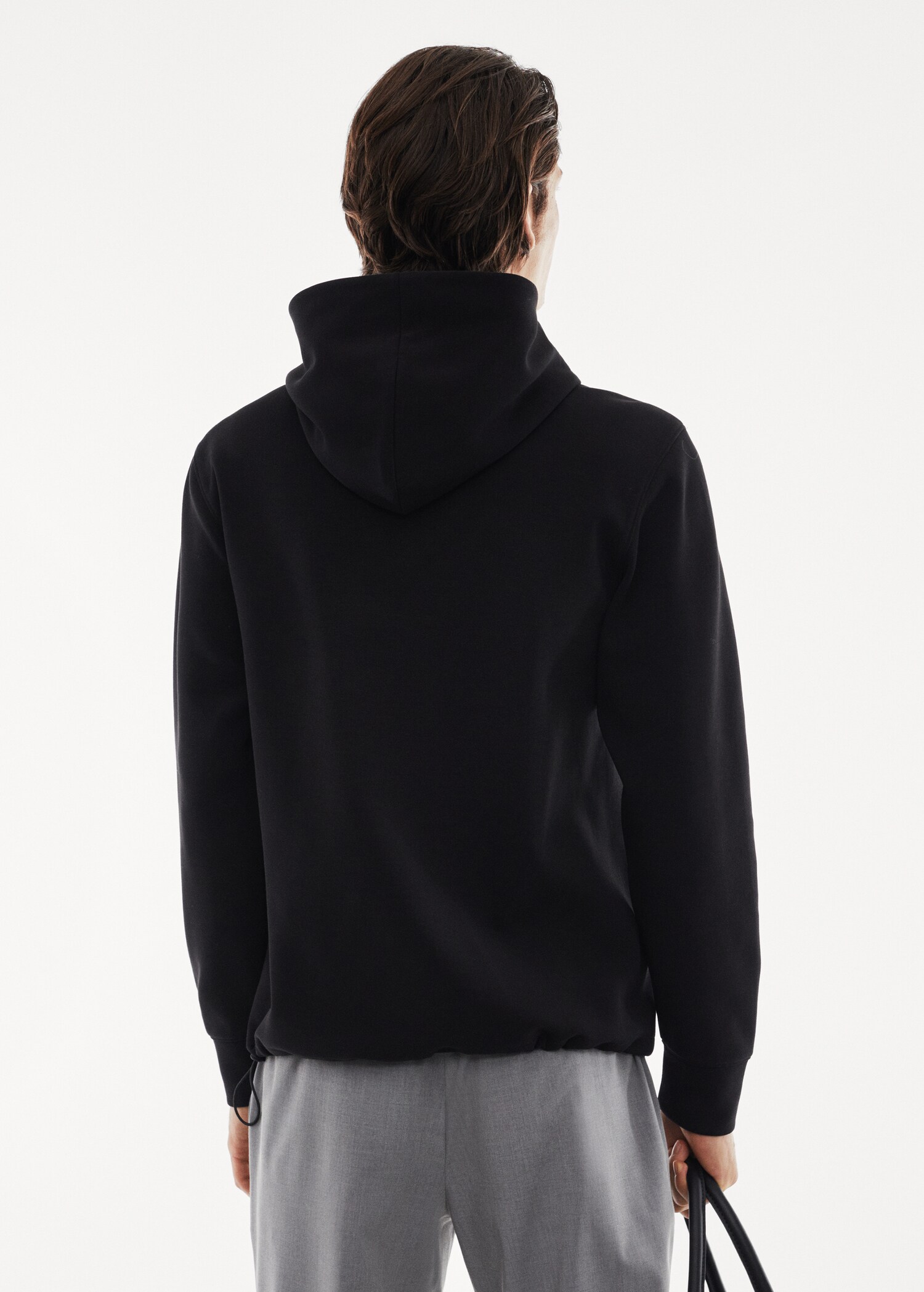 Atmungsaktives Kapuzen-Sweatshirt - Rückseite des Artikels