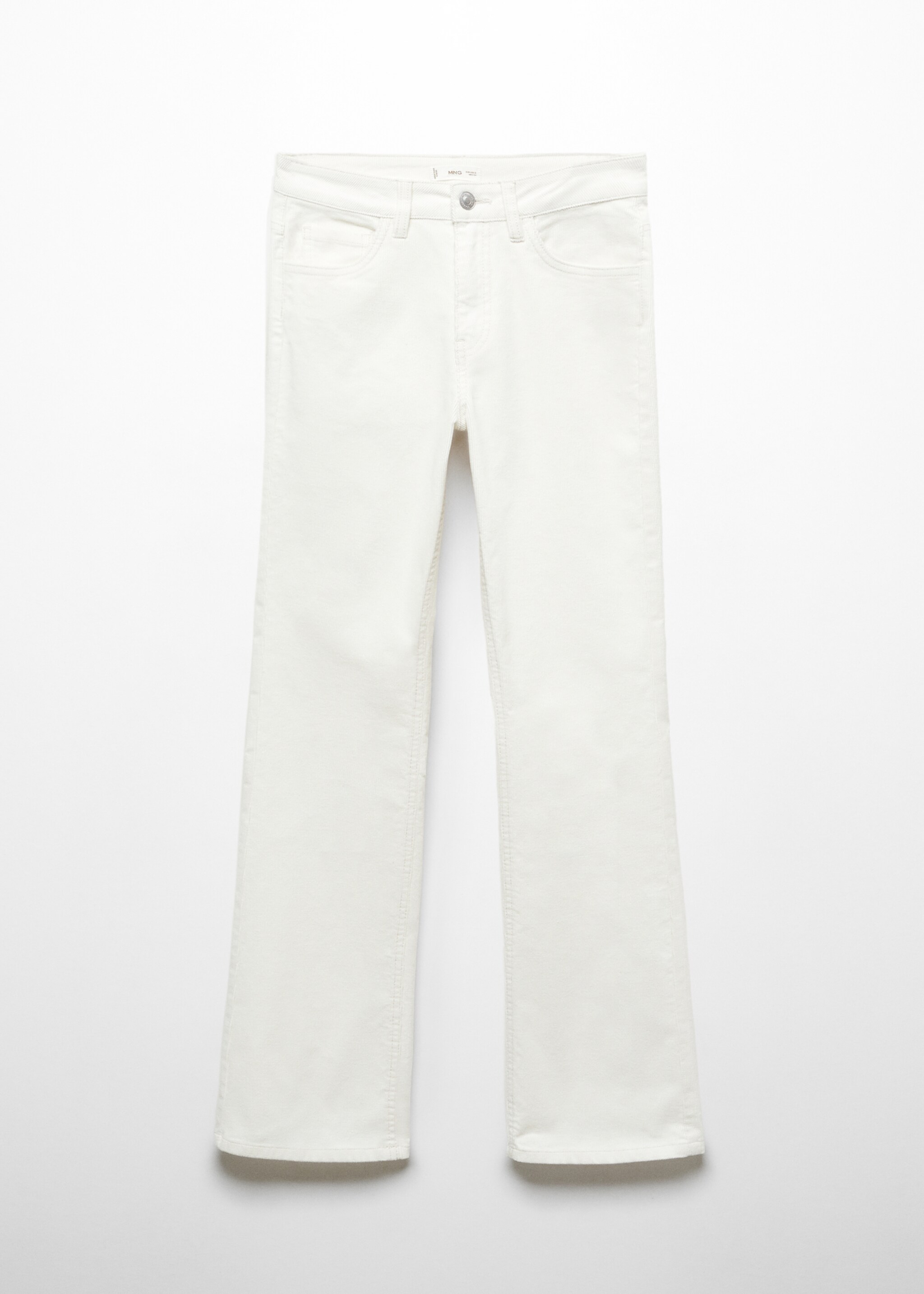 Pantaloni diritti micro velluto a coste - Articolo senza modello