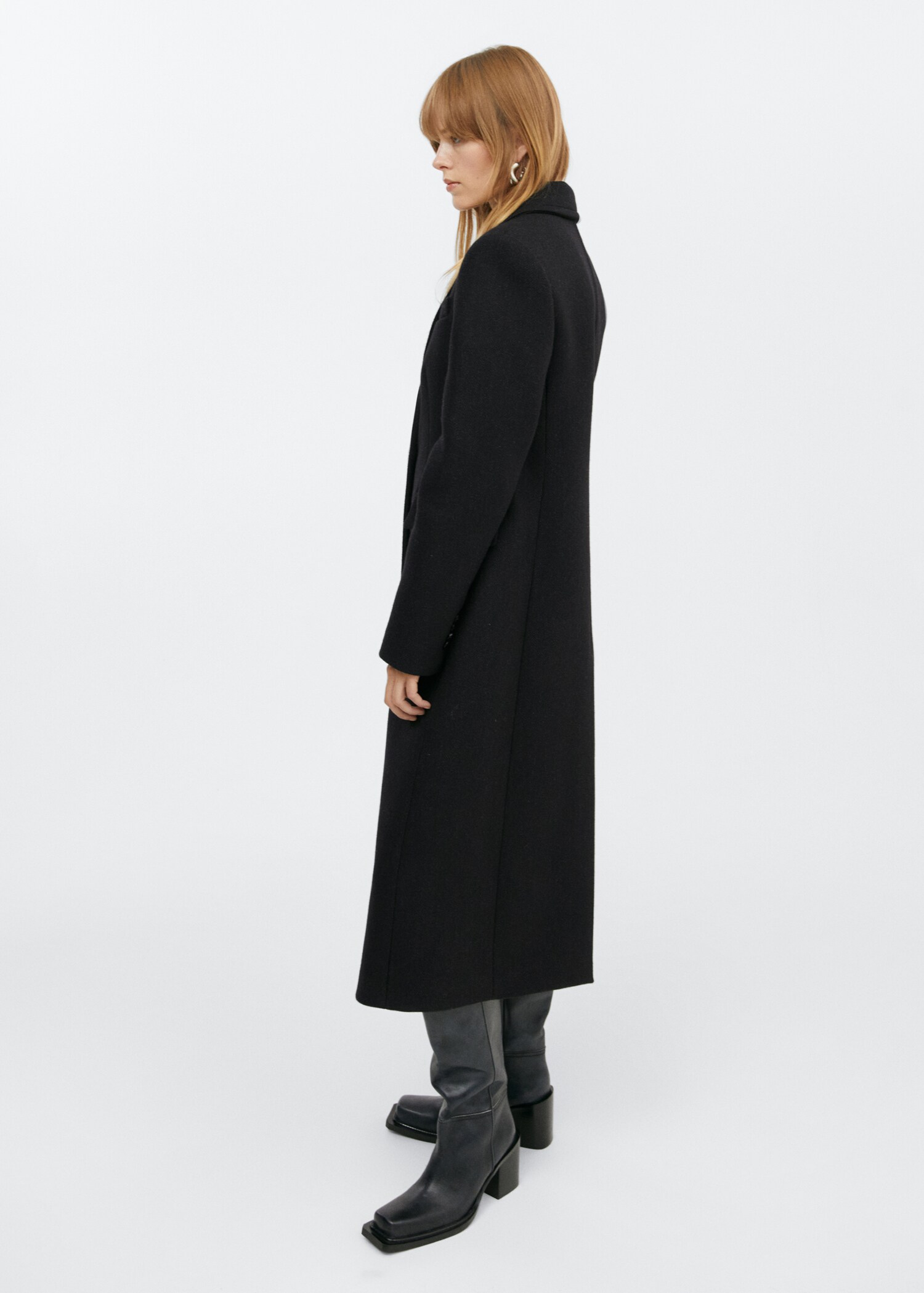 Manteau laine relief revers - Détail de l'article 2