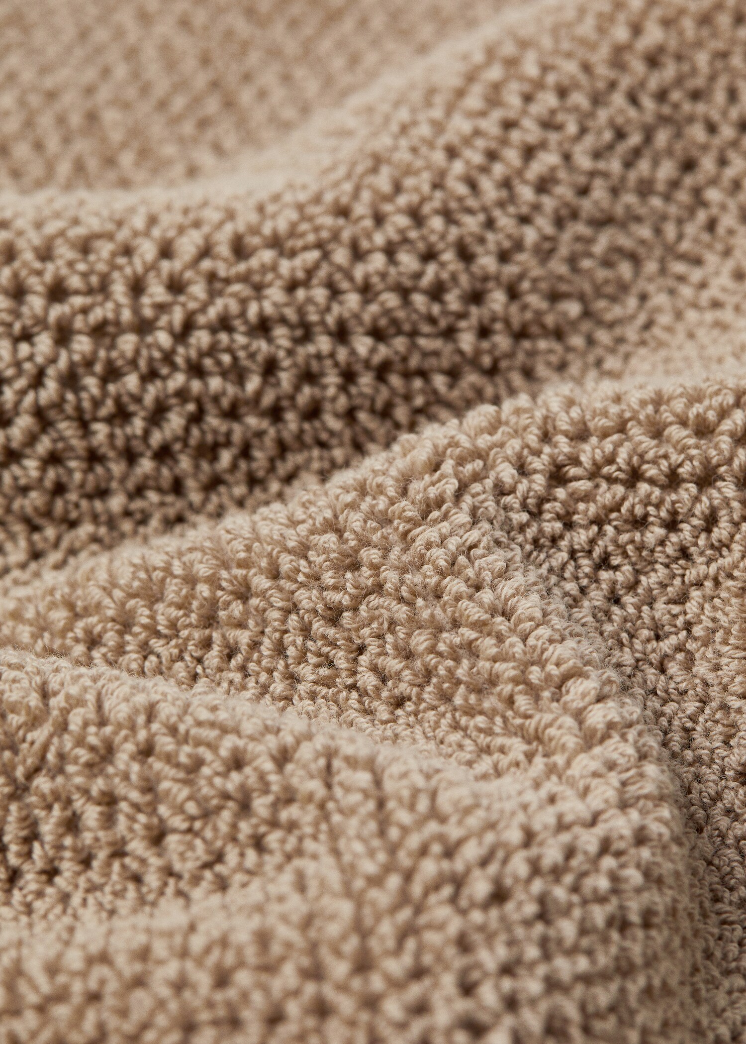 100% organic cotton face towel 30x50cm - Details of the article 1