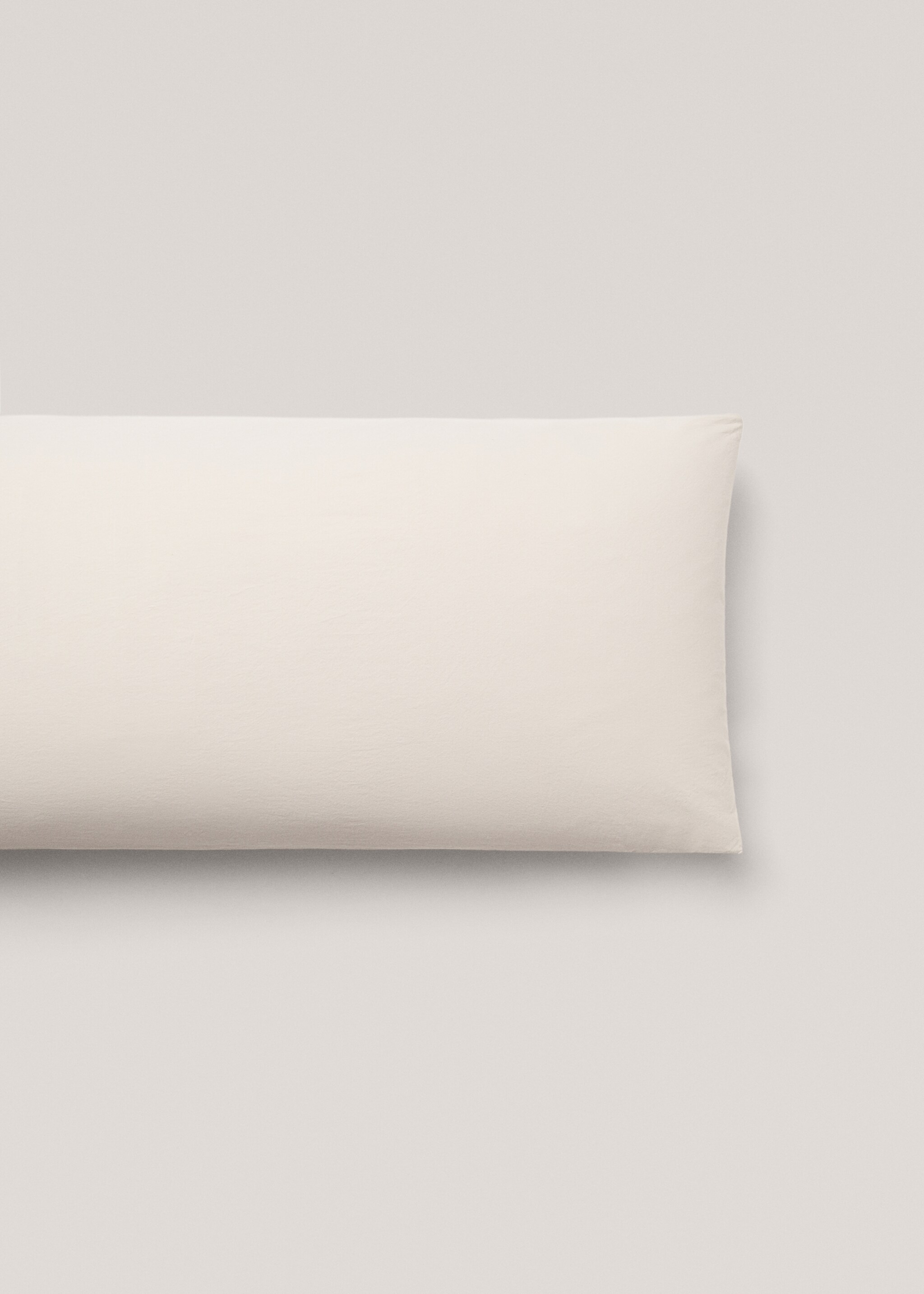 Párnahuzat mosott pamut 45x110 cm - Termék modell nélkül