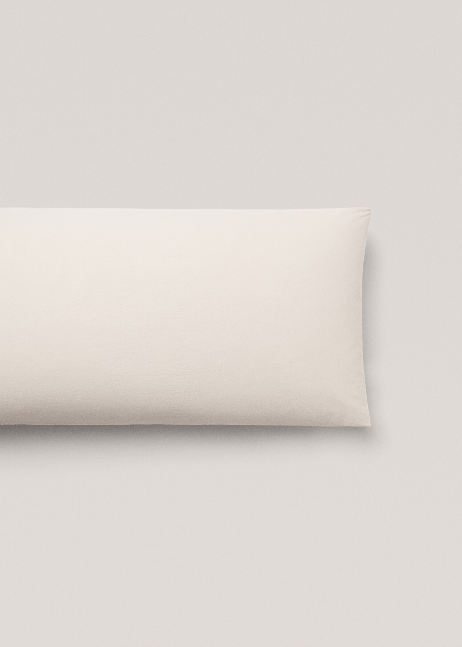 Washed cotton pillow case 45x110cm - Article without model