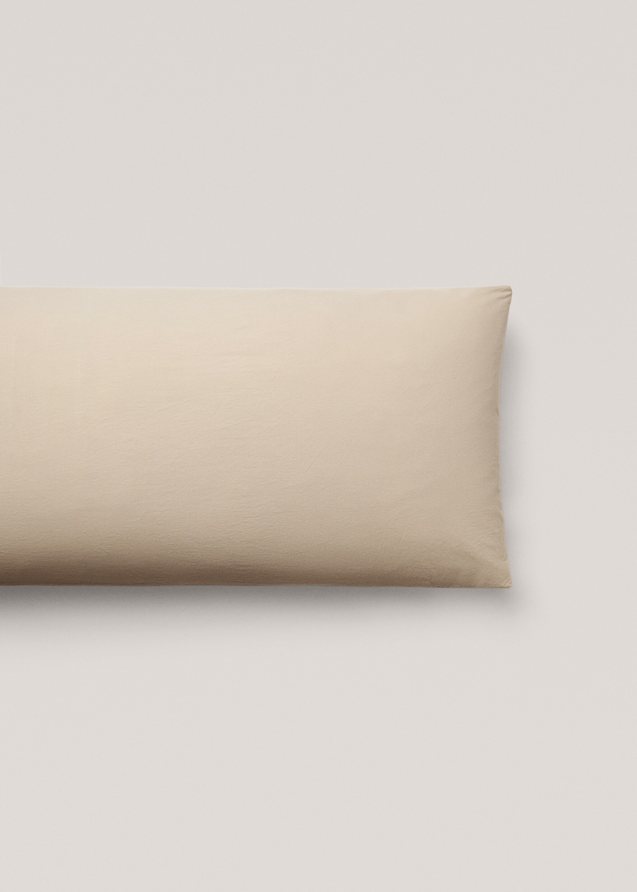 Washed cotton pillow case 45x110cm - Article without model
