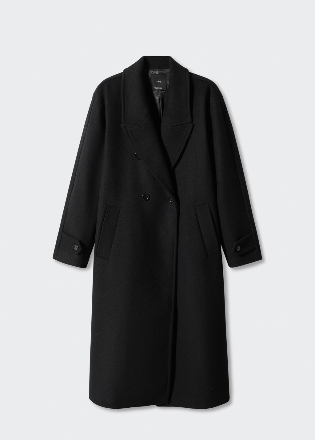 Oversize wool coat - Women | MANGO OUTLET USA