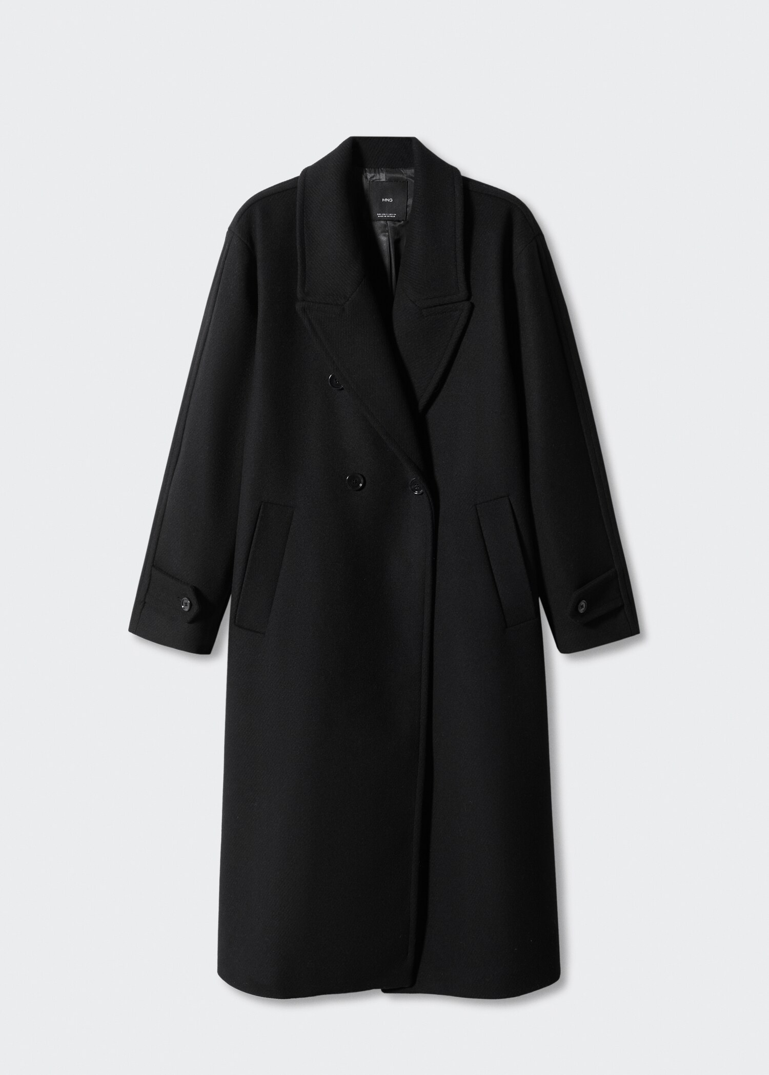 Oversize wool coat - Article without model