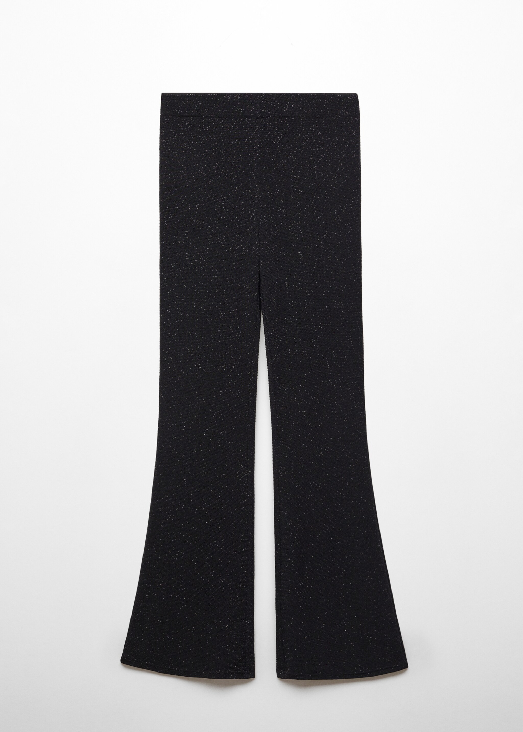 Glänzende Flared Hose - Artikel ohne Model, Schwarz. Ref: 57026715-00.