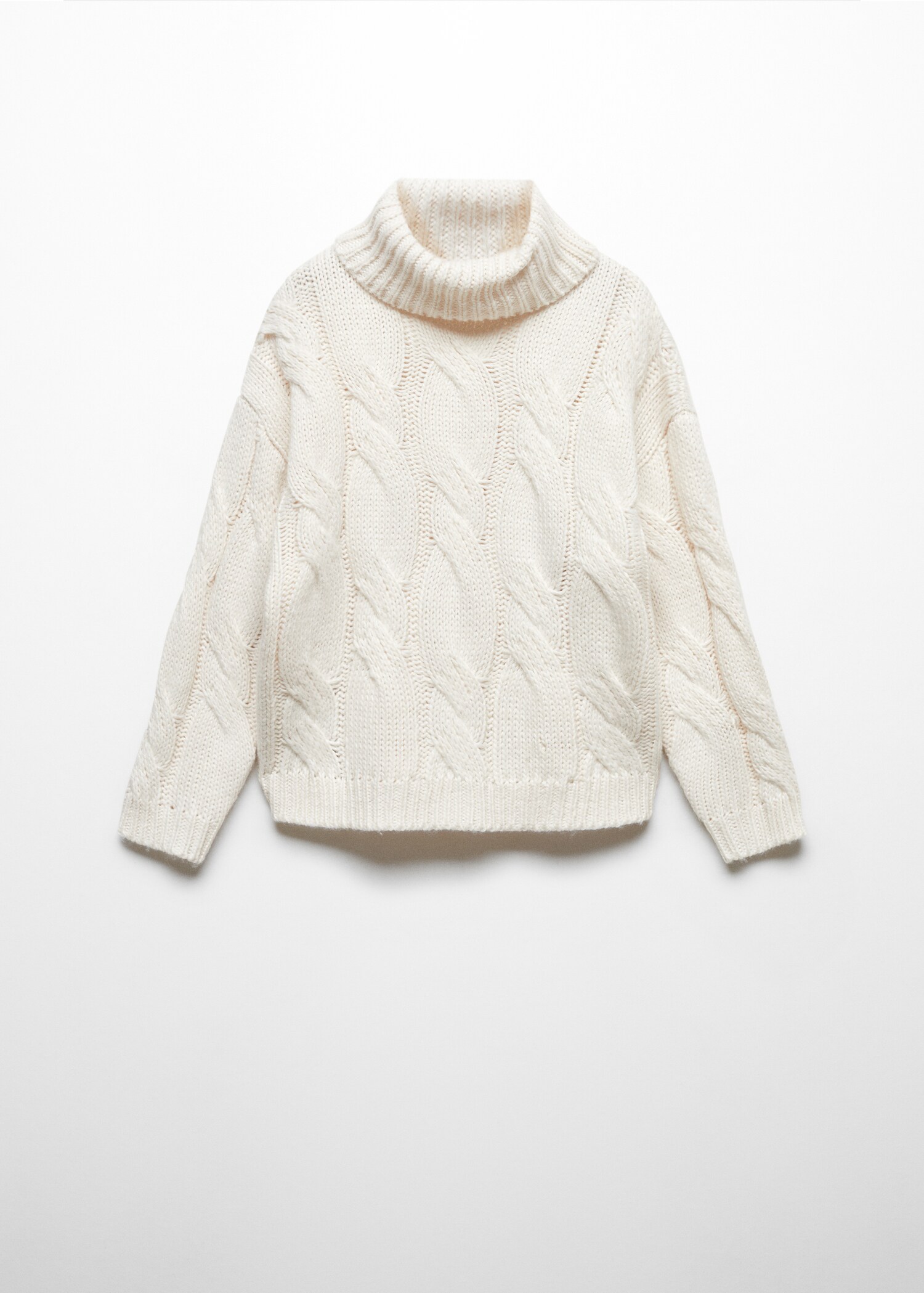 Strickpullover mit Rollkragen - Artikel ohne Model