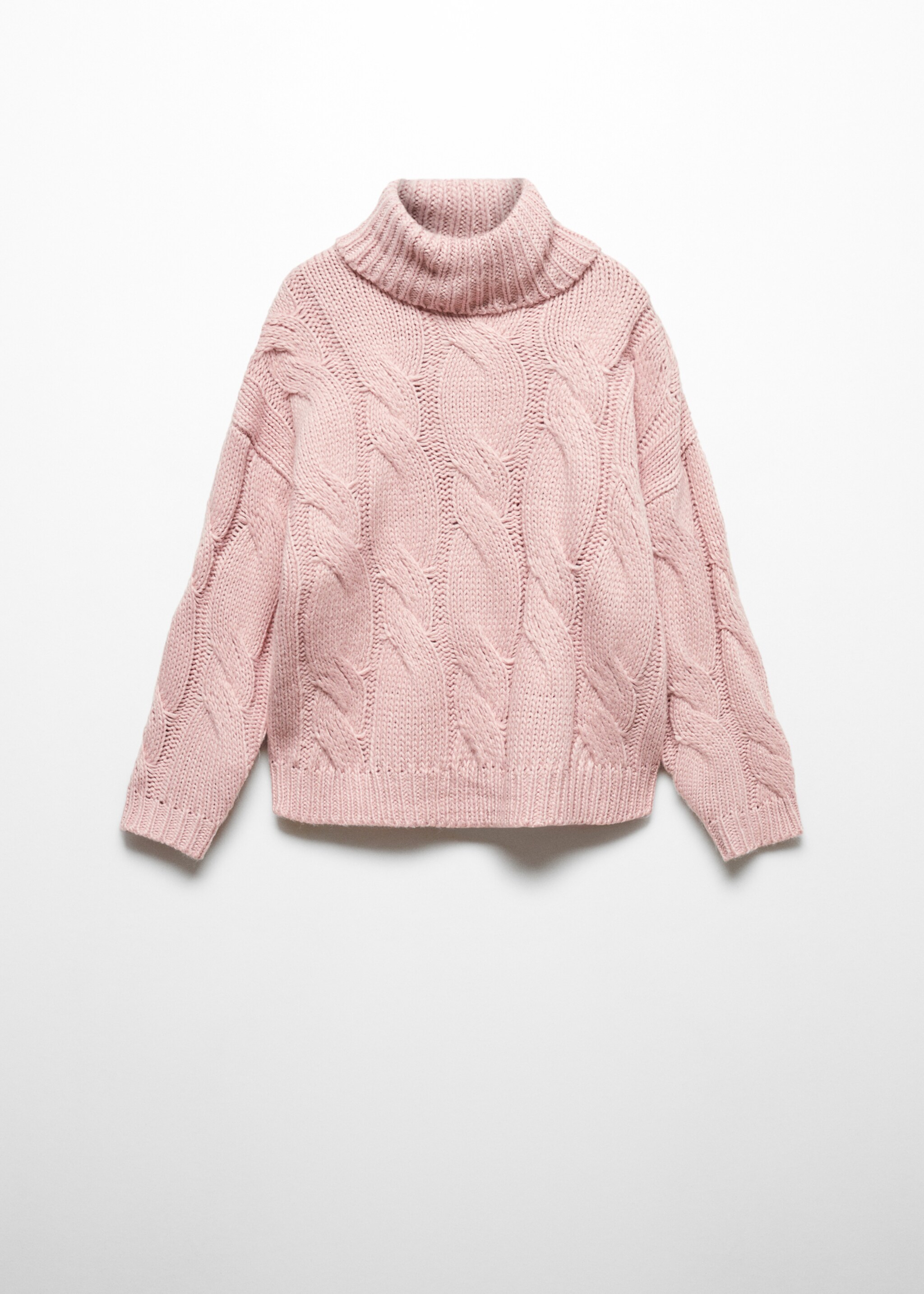 Turtleneck knit sweater - Article without model