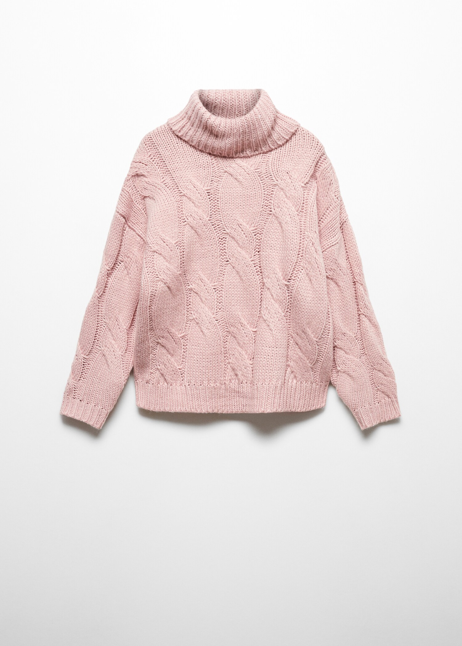 Turtleneck knit sweater - Article without model