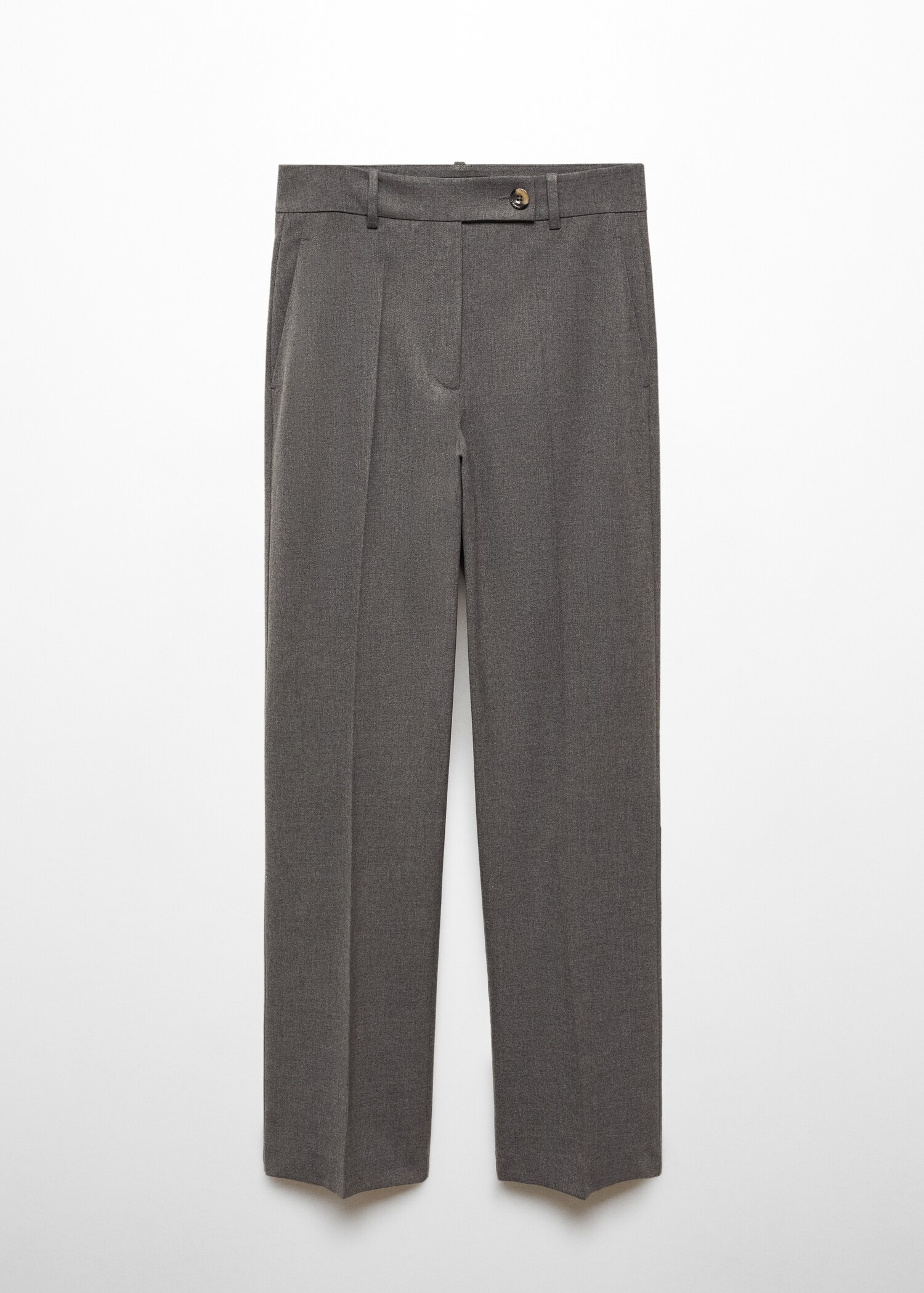 Gerade Hose mit seitlichem Knopf - Artikel ohne Model