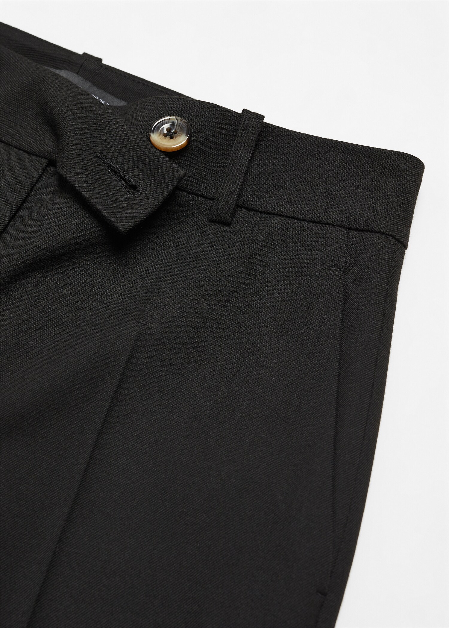 Gerade Hose mit seitlichem Knopf - Detail des Artikels 8