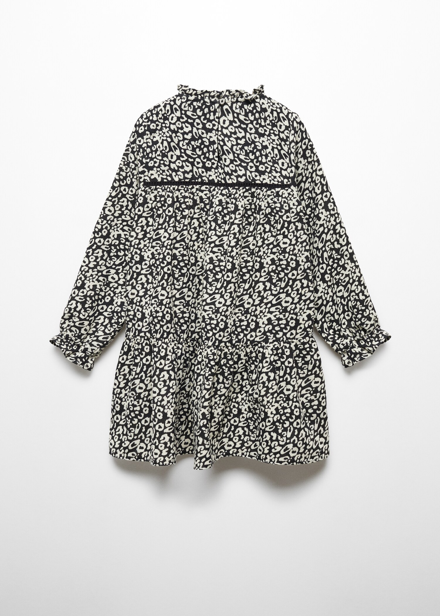 Printed cotton dress - Reverse of the article