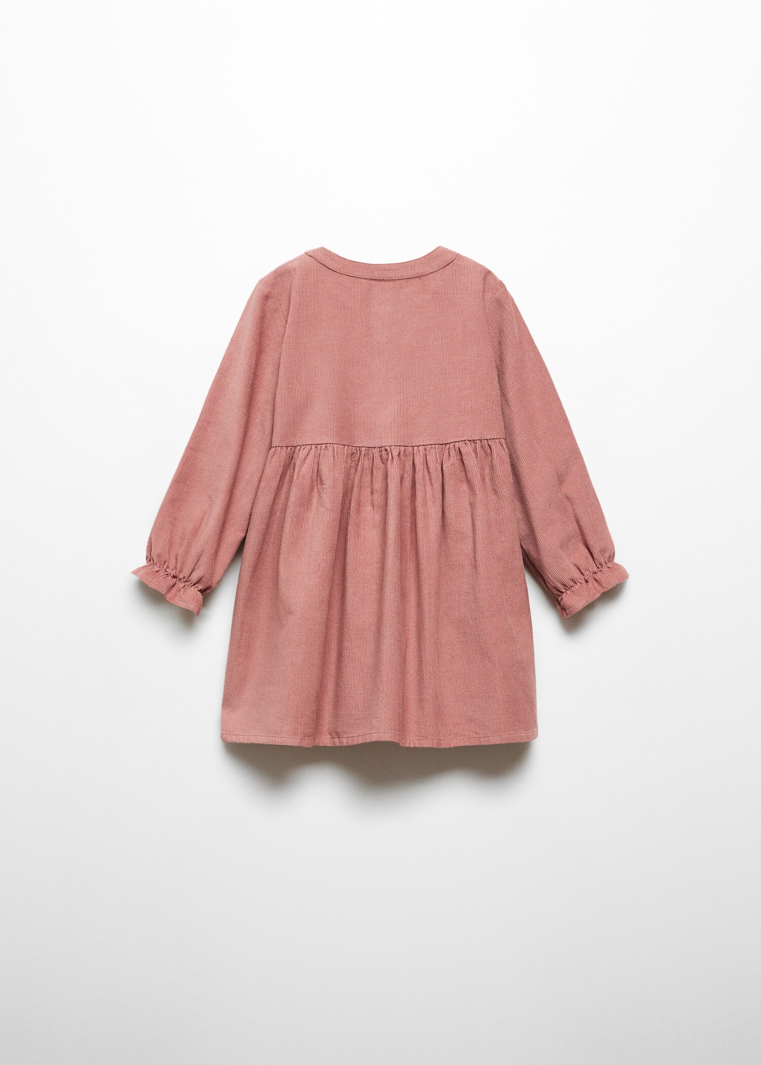 Robe velours milleraies - Verso de l’article