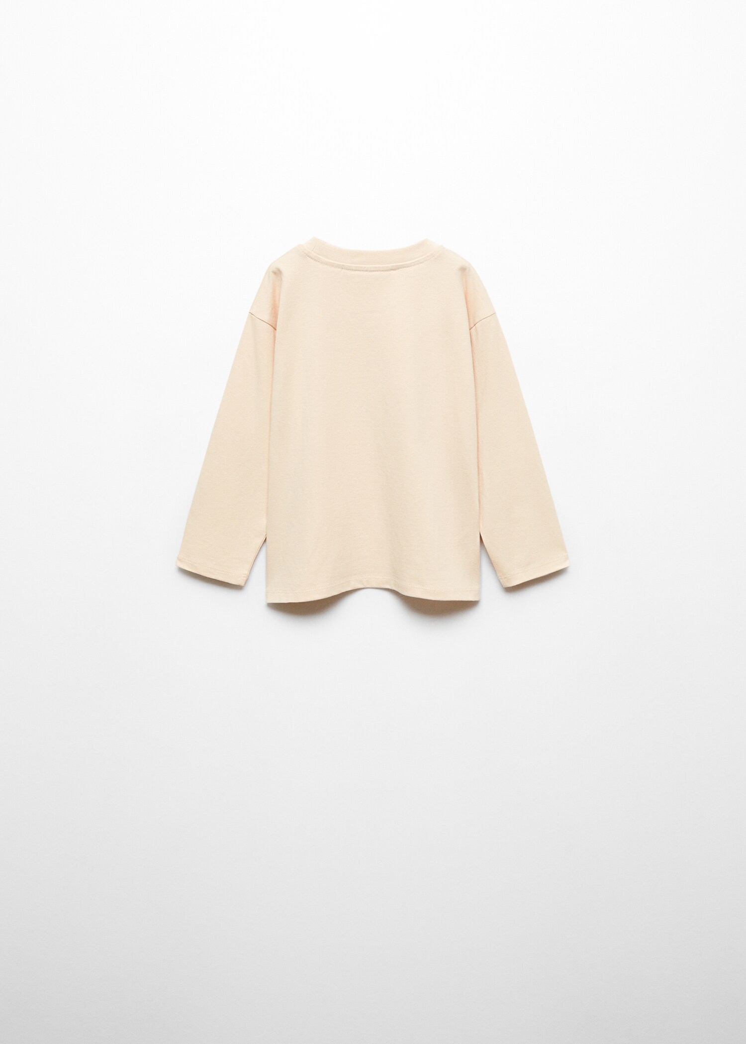 T-shirt manches longues imprimé - Verso de l’article