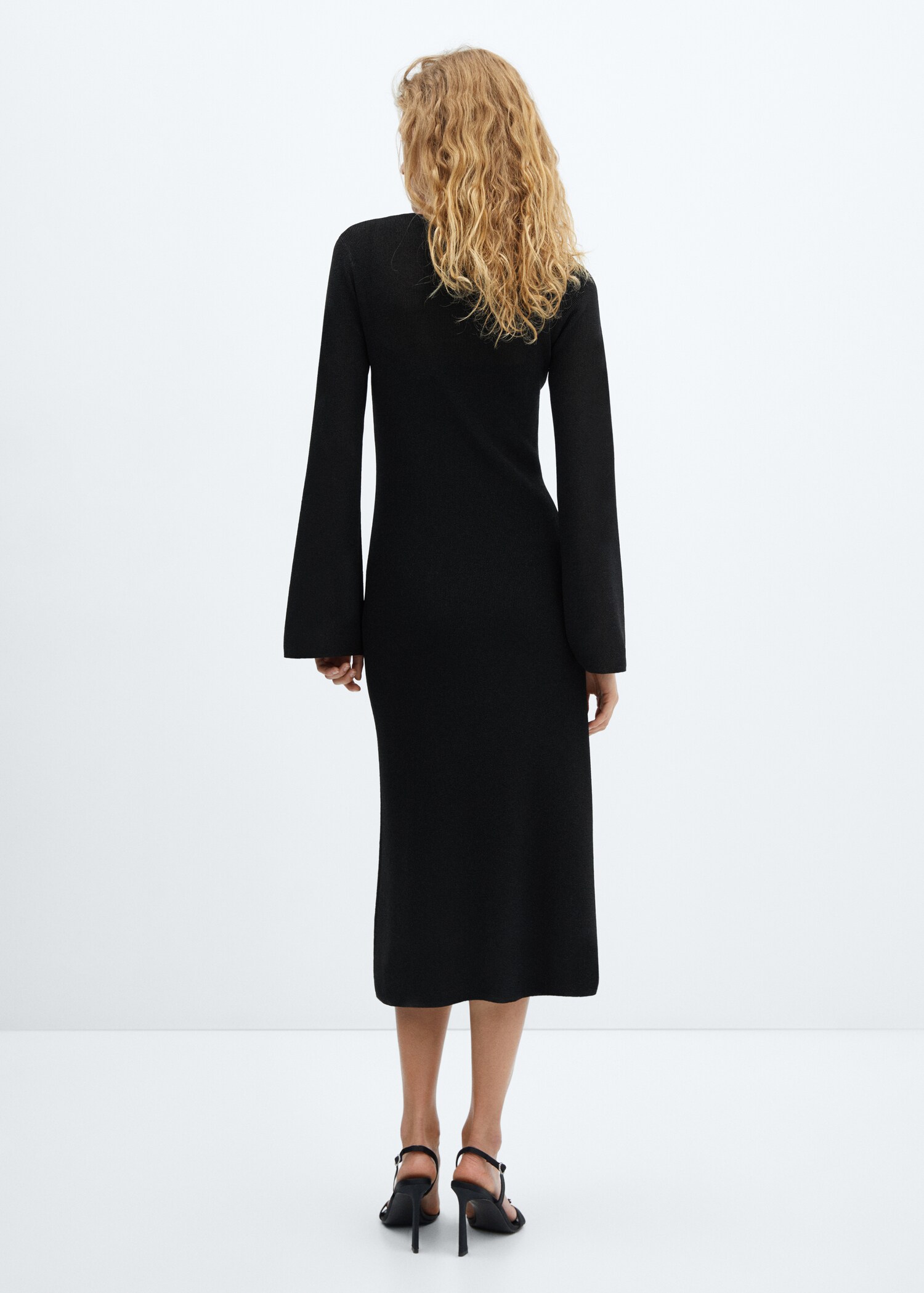 Robe midi maille Lurex - Verso de l’article