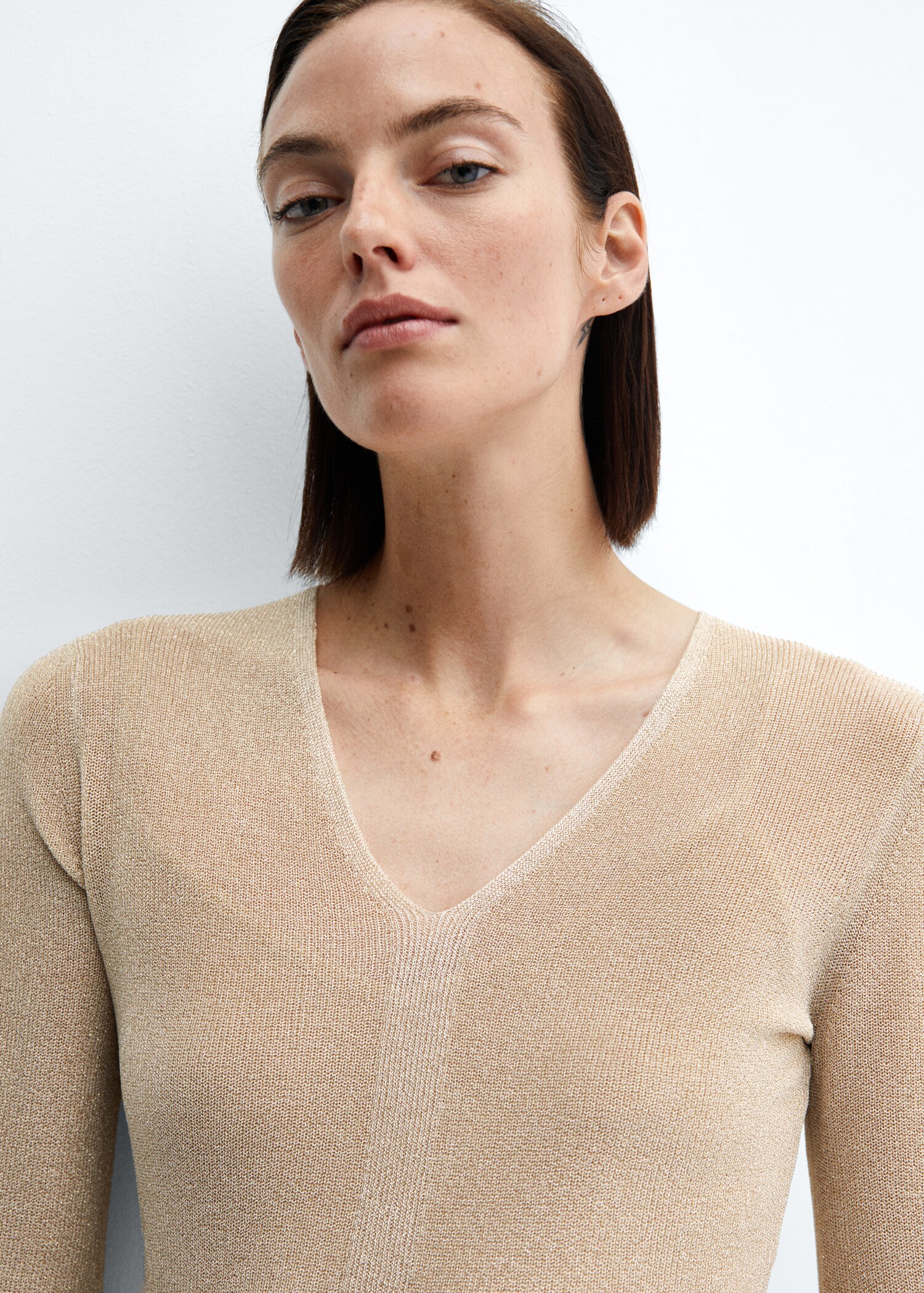 Robe midi maille Lurex - Détail de l'article 1