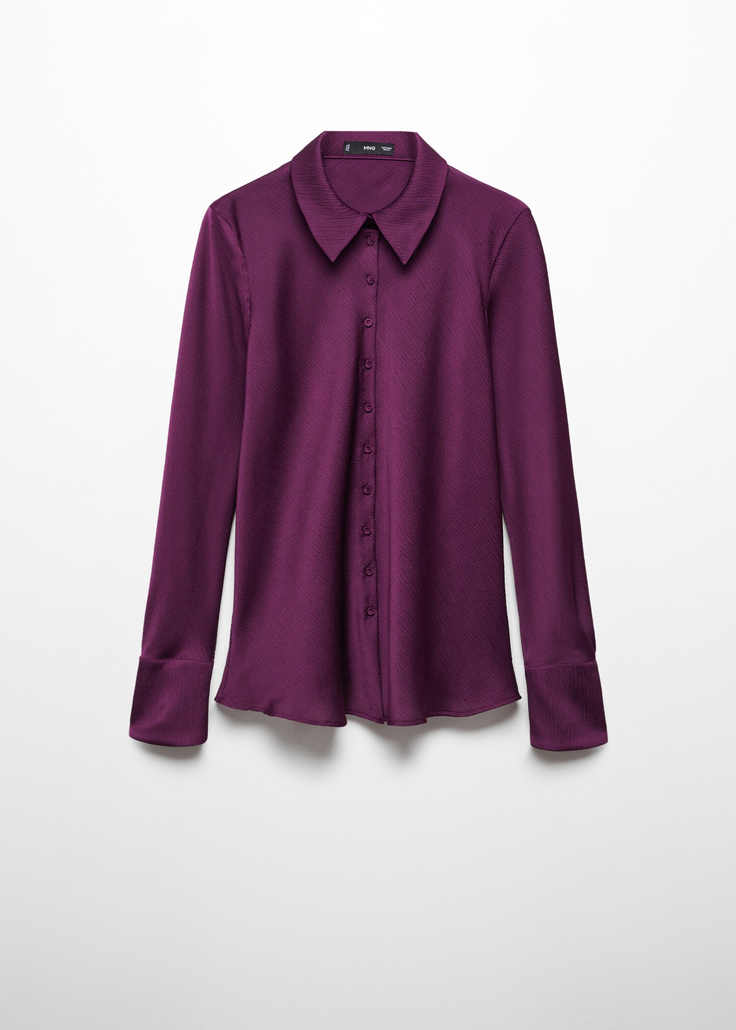 Camisa textura satinada - Artículo sin modelo