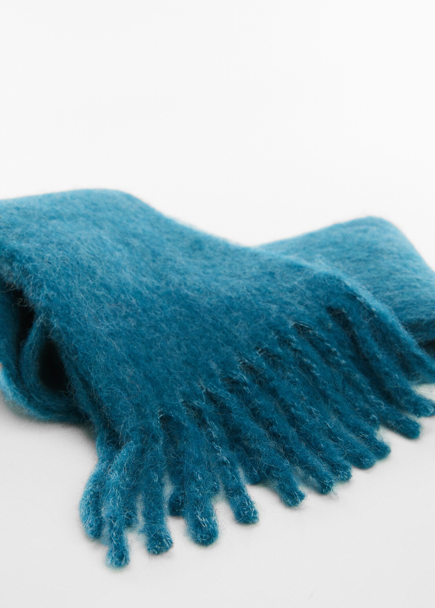 Fringed edge scarf - Medium plane