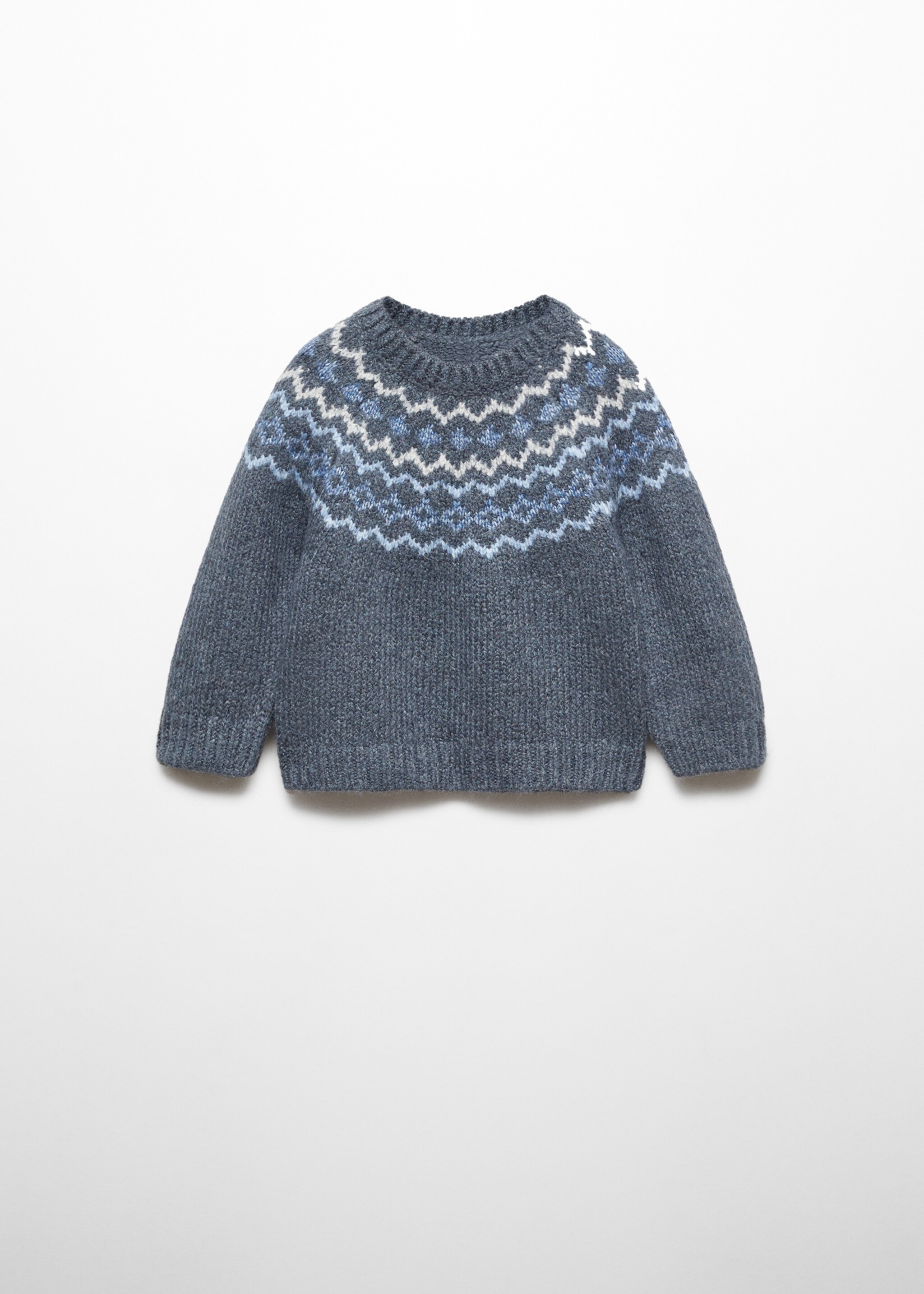 Pull-over coton jacquard - Article sans modèle