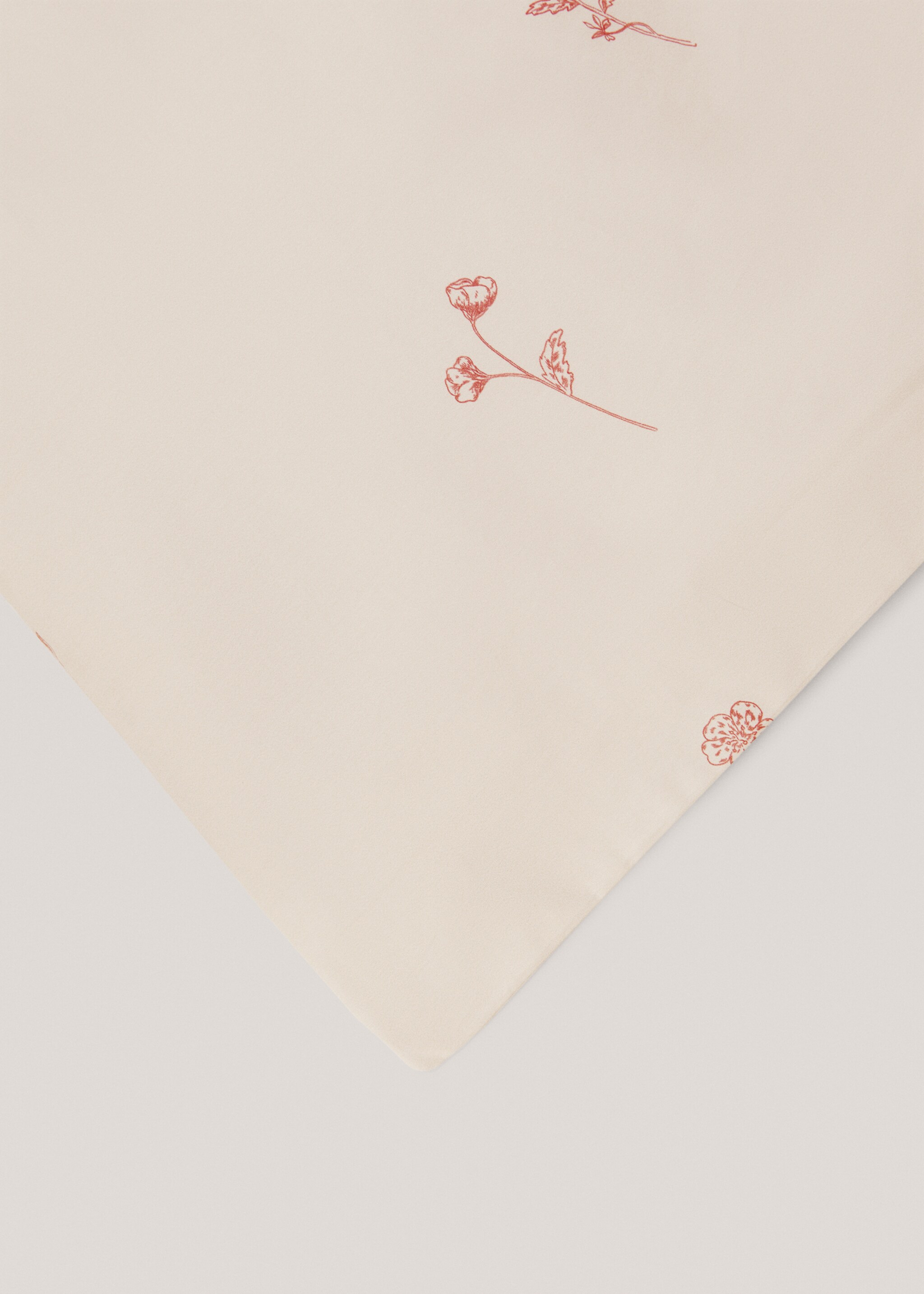 Floral-print duvet cover Single bed - Details of the article 3