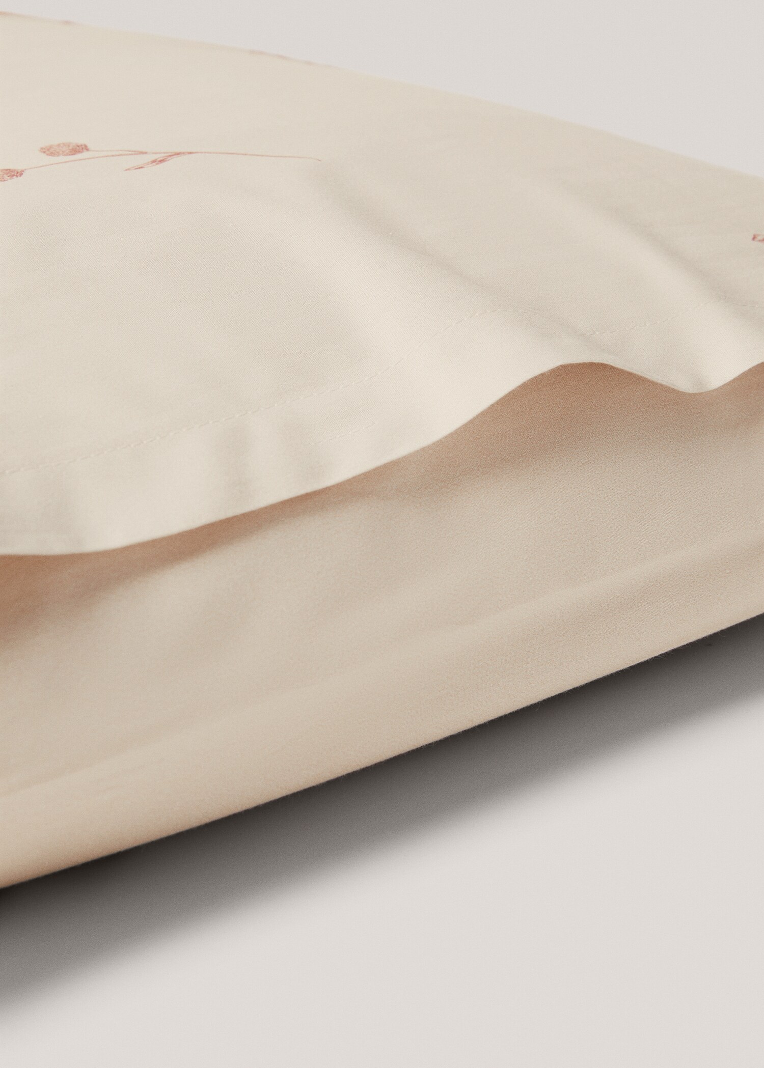 Funda almohada estampado flores 50x75cm (Pack de 2) - Detalle del artículo 1