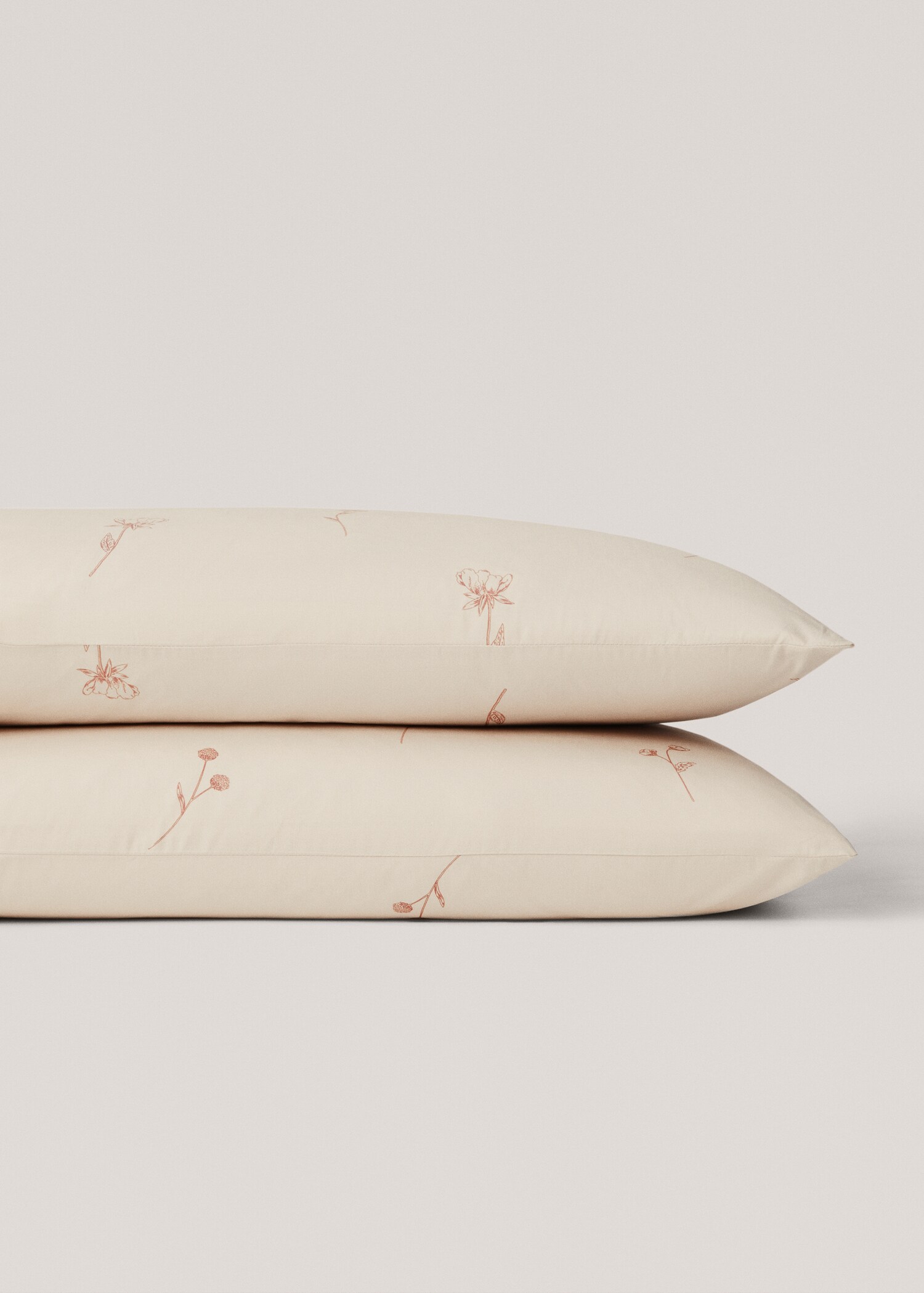 Funda almohada estampado flores 50x75cm (Pack de 2) - Detalle del artículo 3