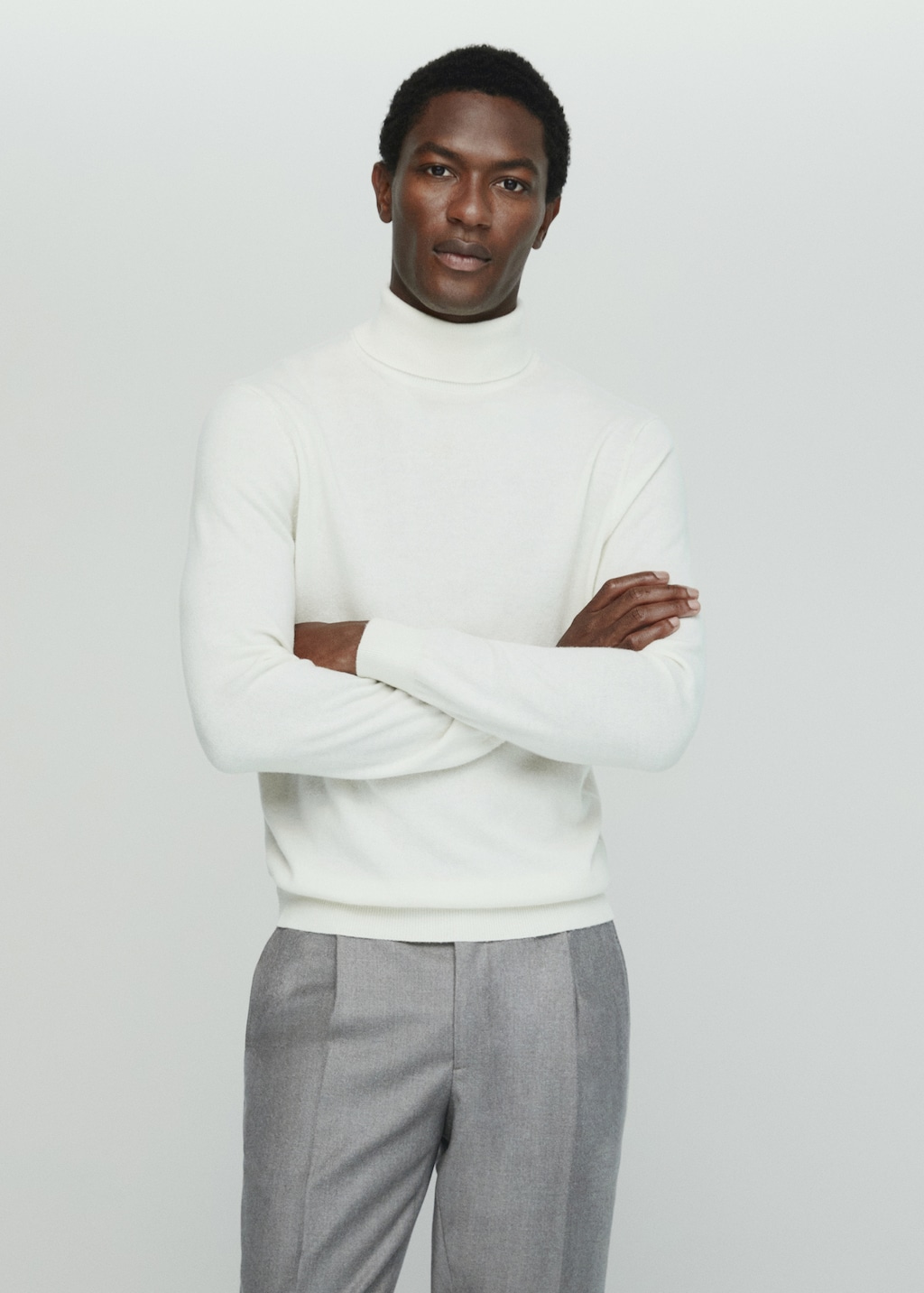 Turtleneck 100 cashmere sweater Men MANGO OUTLET United Kingdom