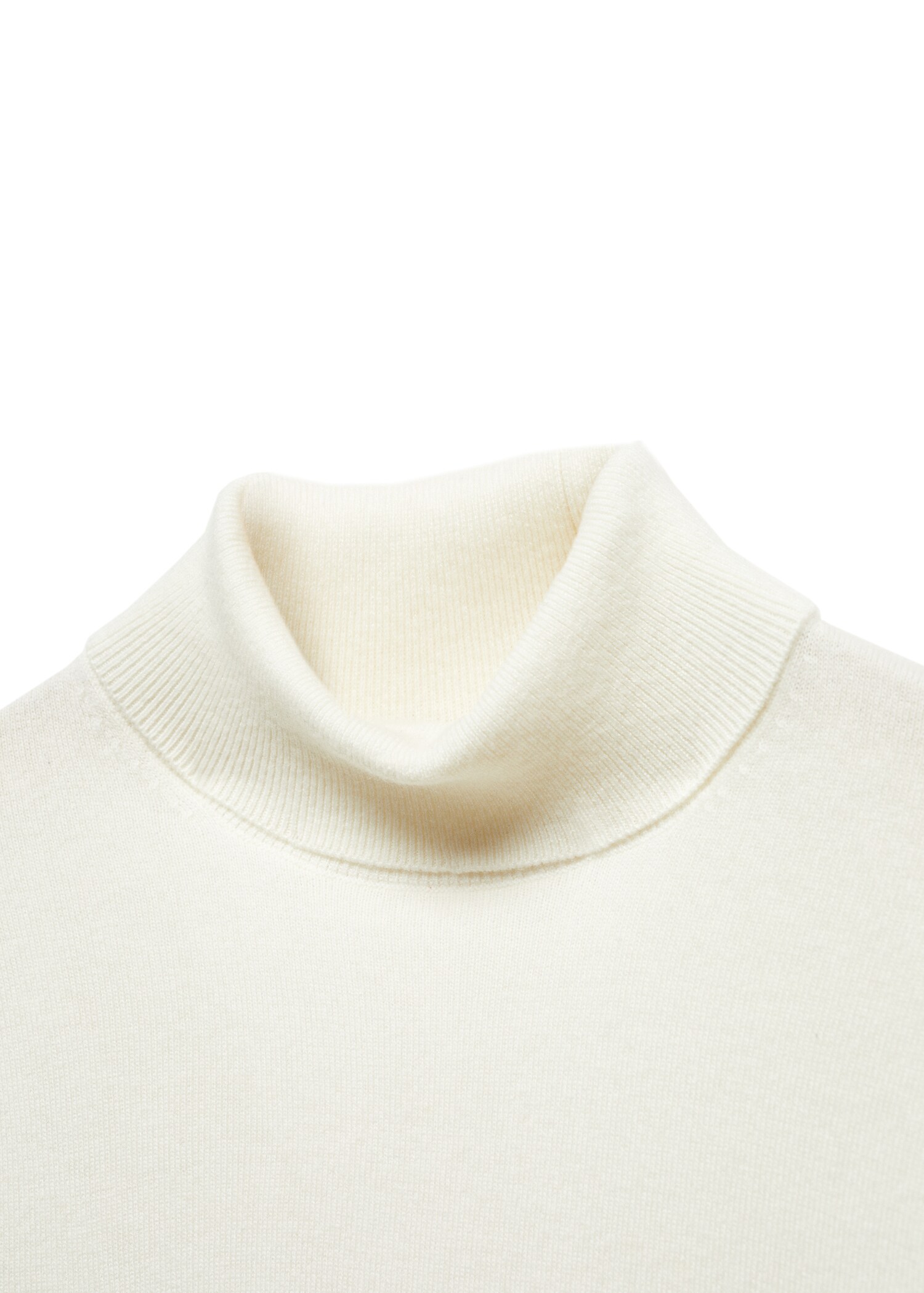 Pullover aus 100 % Kaschmir mit hohem Kragen - Detail des Artikels 8