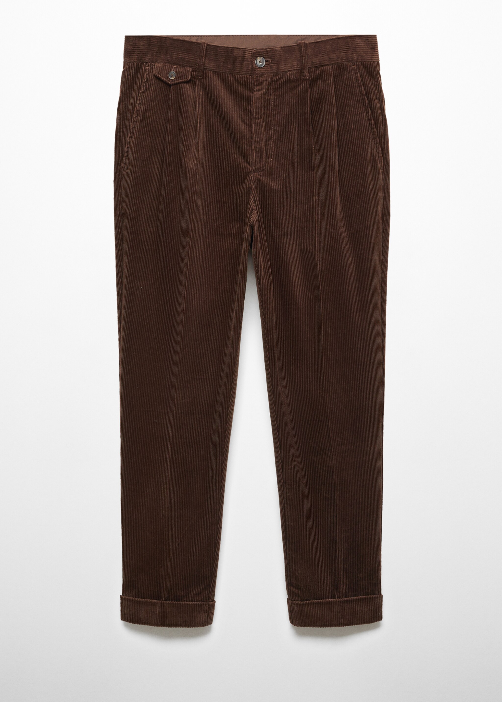 Pantalón regular fit algodón pana - Artículo sin modelo