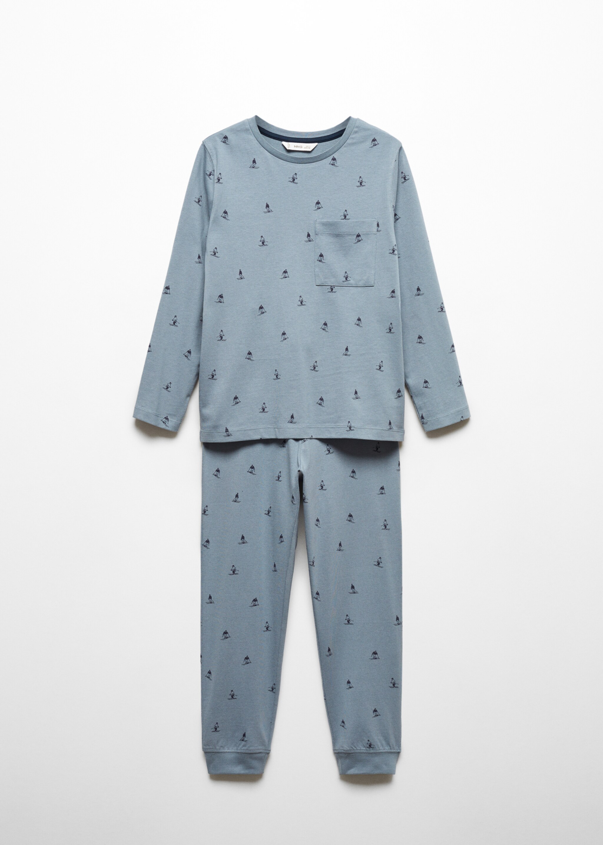 Printed long pyjamas - Article without model
