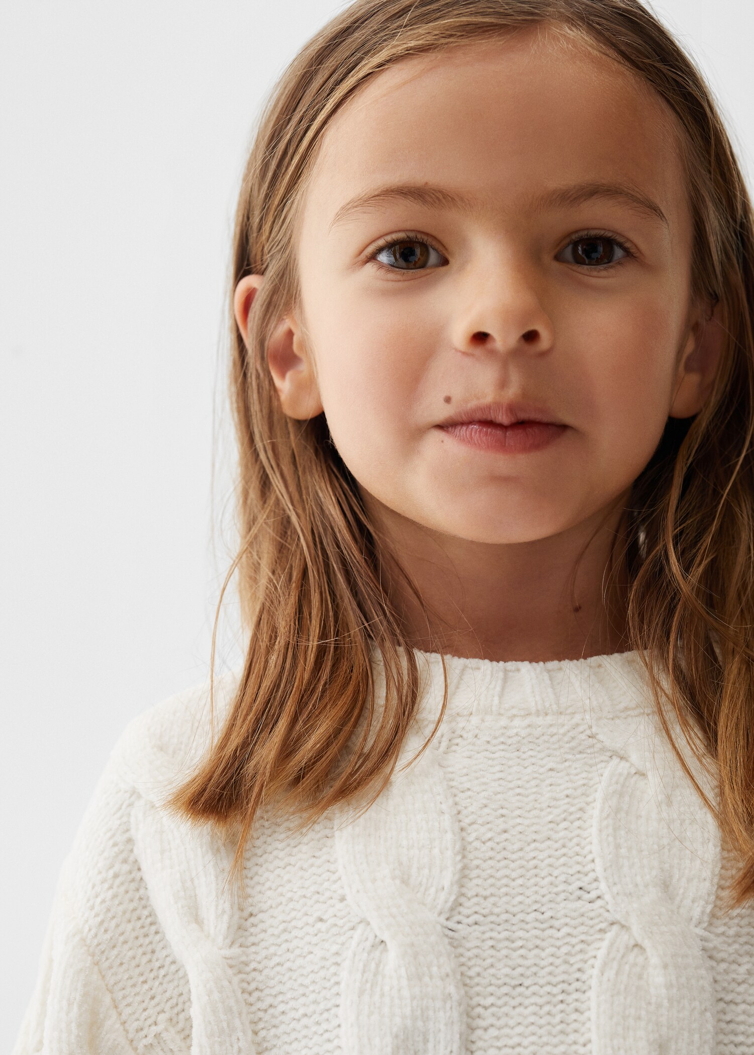Chenille knit sweater - Details of the article 1
