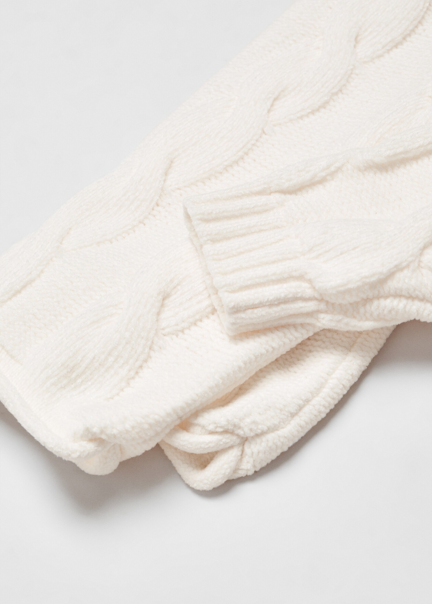 Chenille knit sweater - Details of the article 8