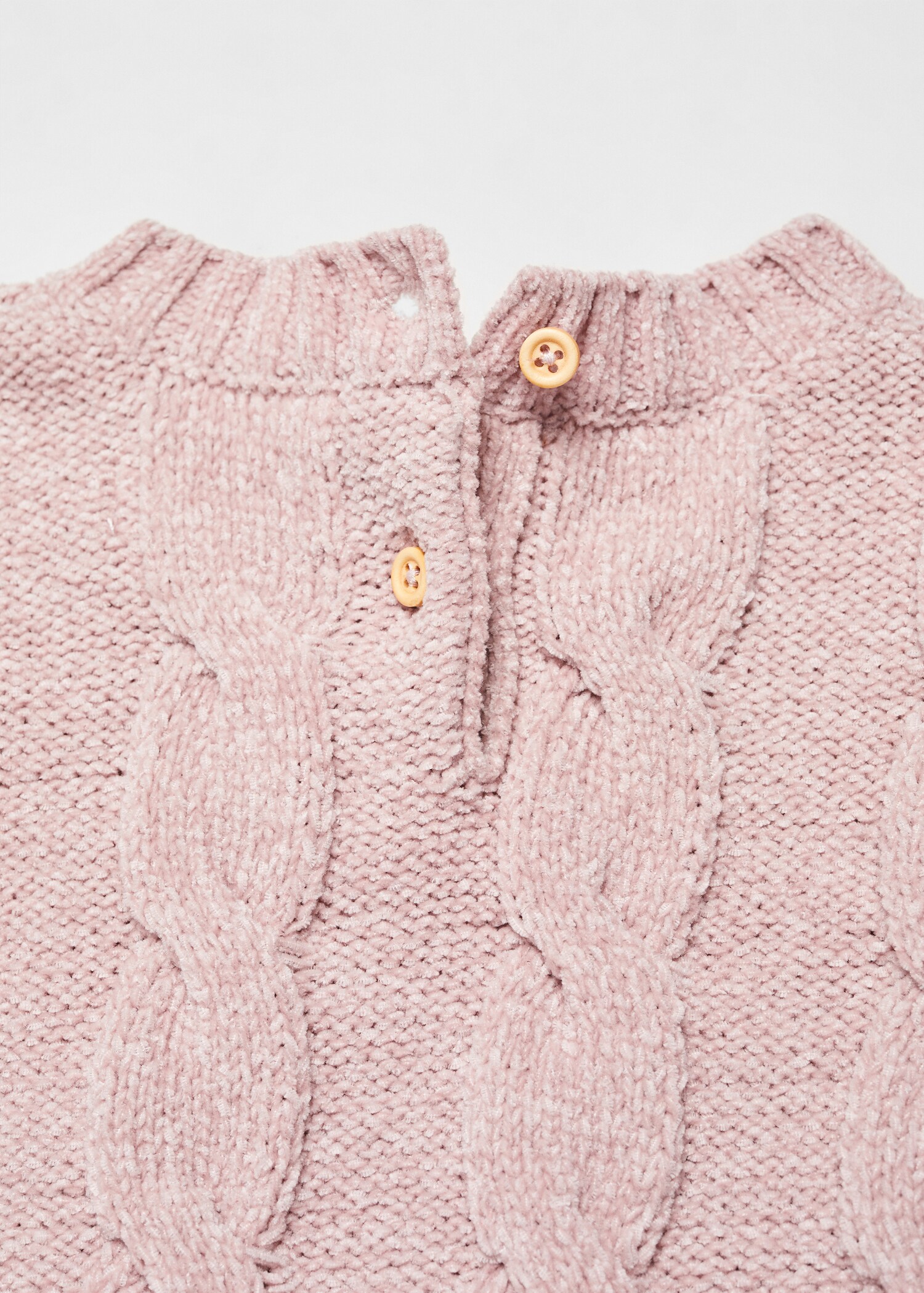 Chenille knit sweater - Details of the article 0
